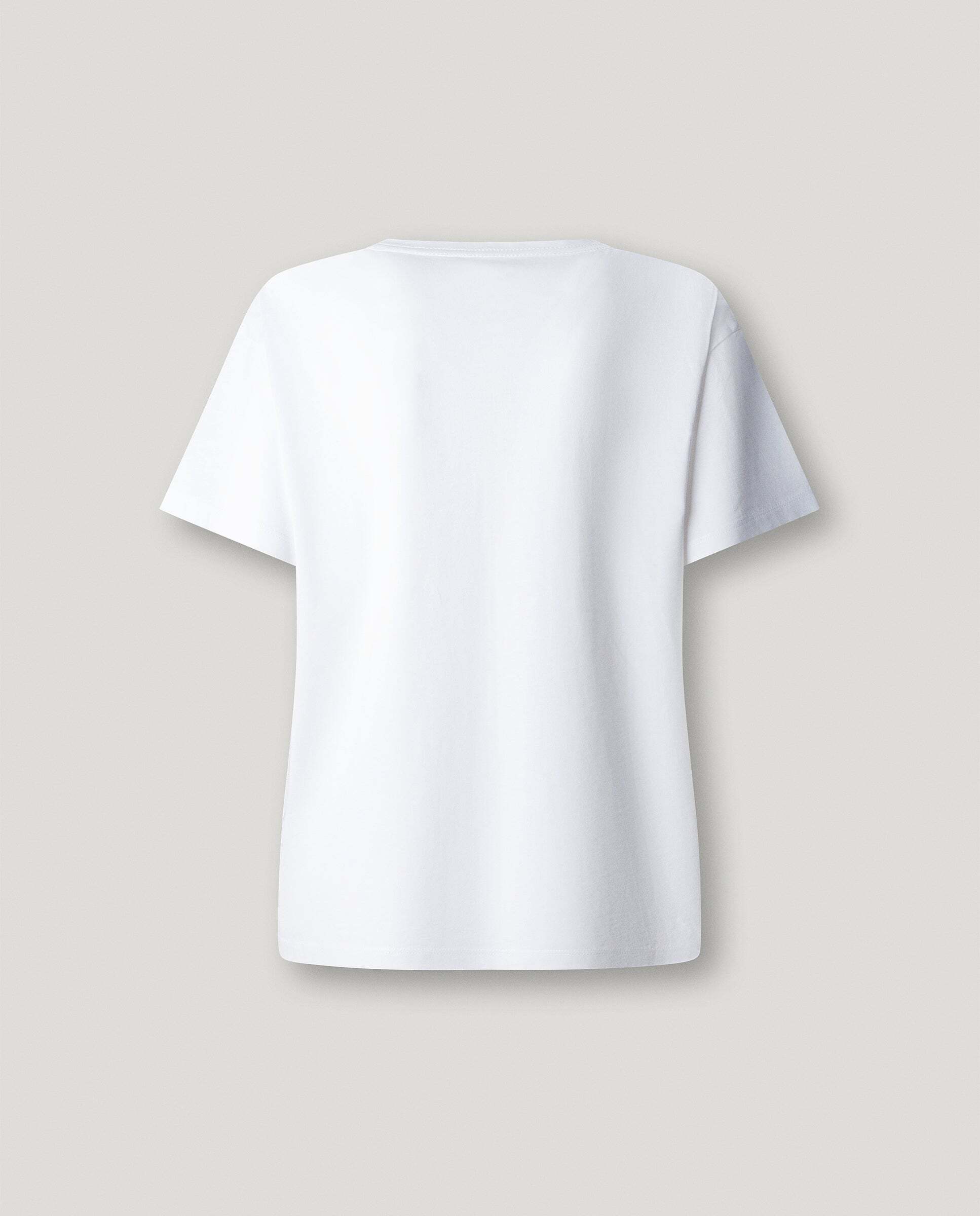 Camiseta de mujer logo strass - Pepe Jeans - Blanco Blanco-5