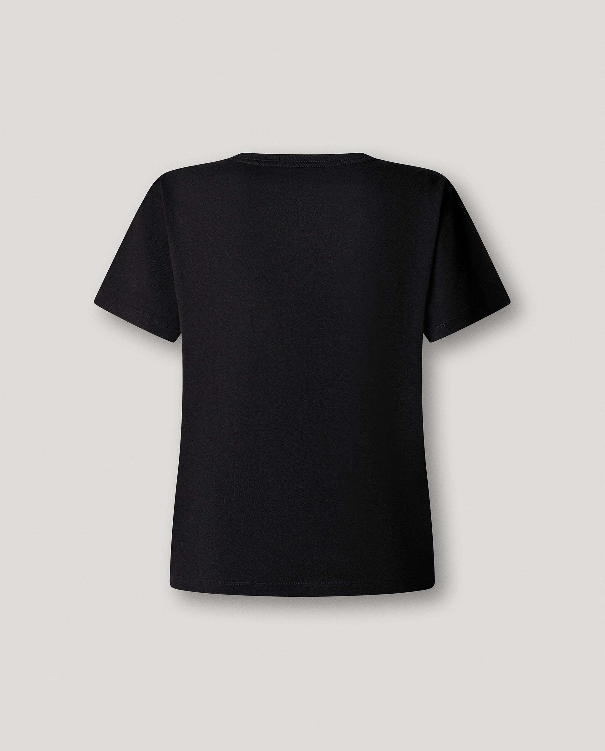 Camiseta de mujer logo strass - Pepe Jeans - Negro Negro-5