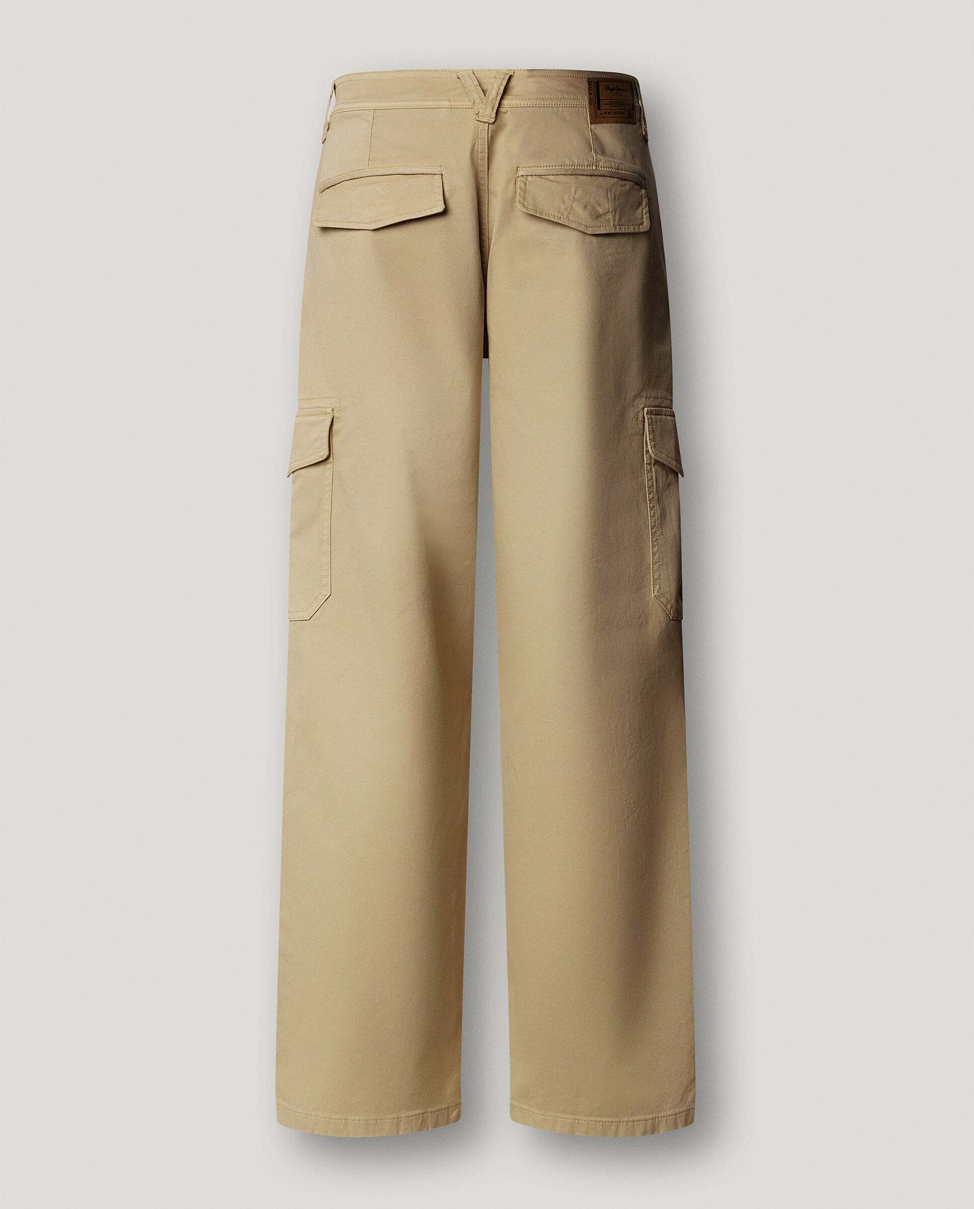 Pantalón de hombre cargo sarga fit relaxed - Pepe Jeans - Natural Natural-5