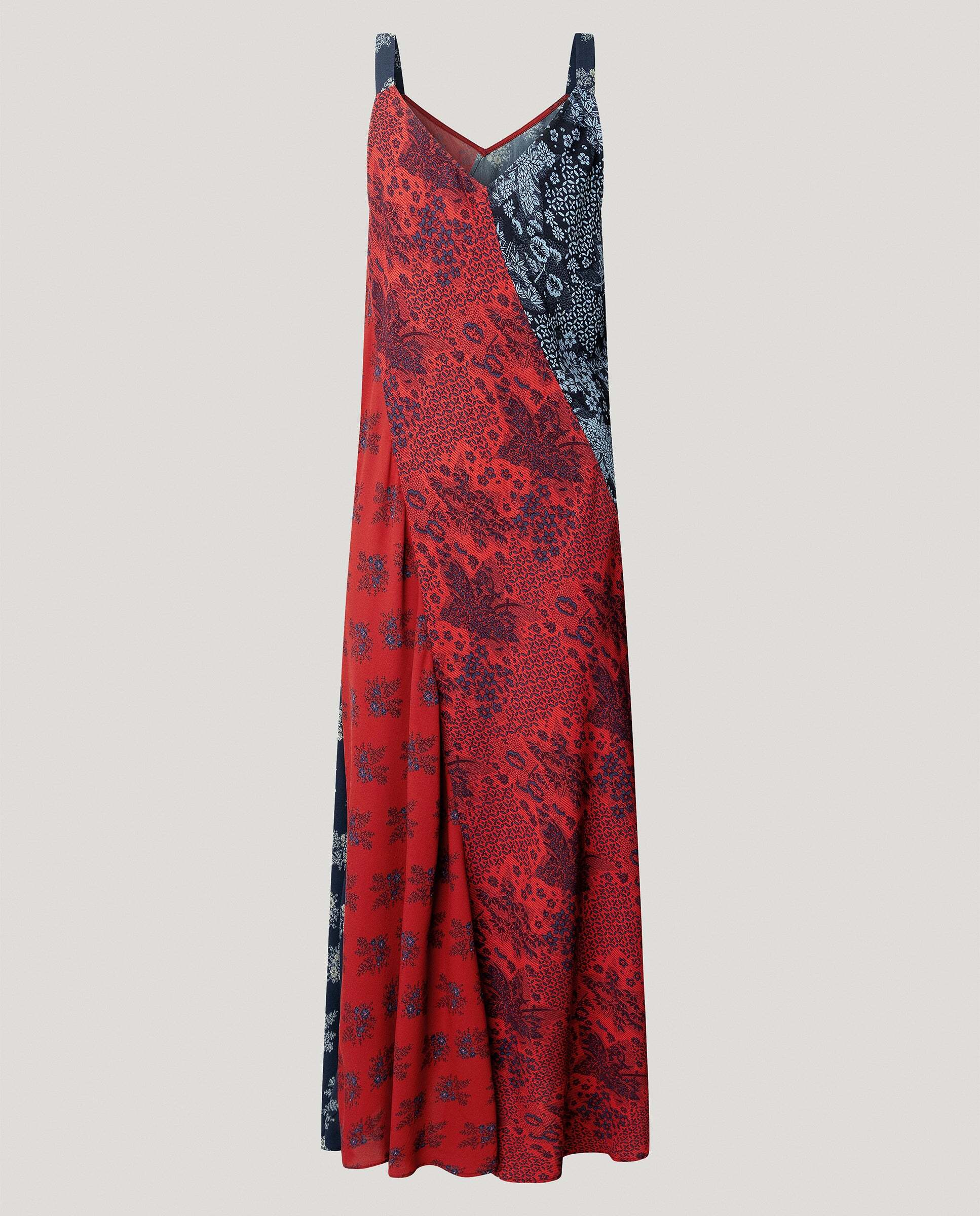 W11 janice dress - Pepe Jeans - vestido de mujer midi estampado floral - Azul Azul-5