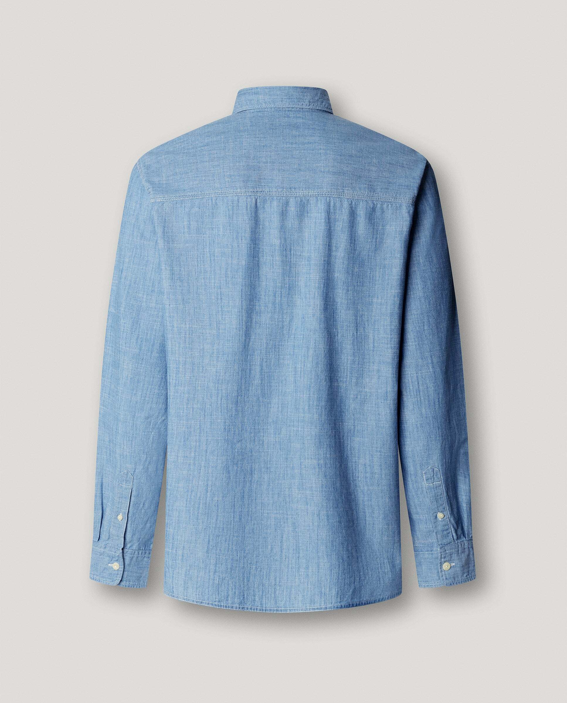 Camisa de hombre chambray fit regular - Pepe Jeans - Índigo Índigo-5
