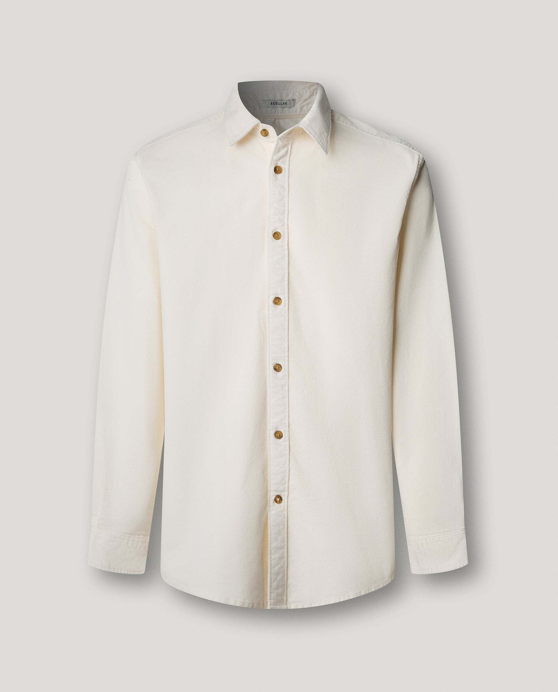 Camisa de hombre pana fit regular - Pepe Jeans - Blanco Blanco-7