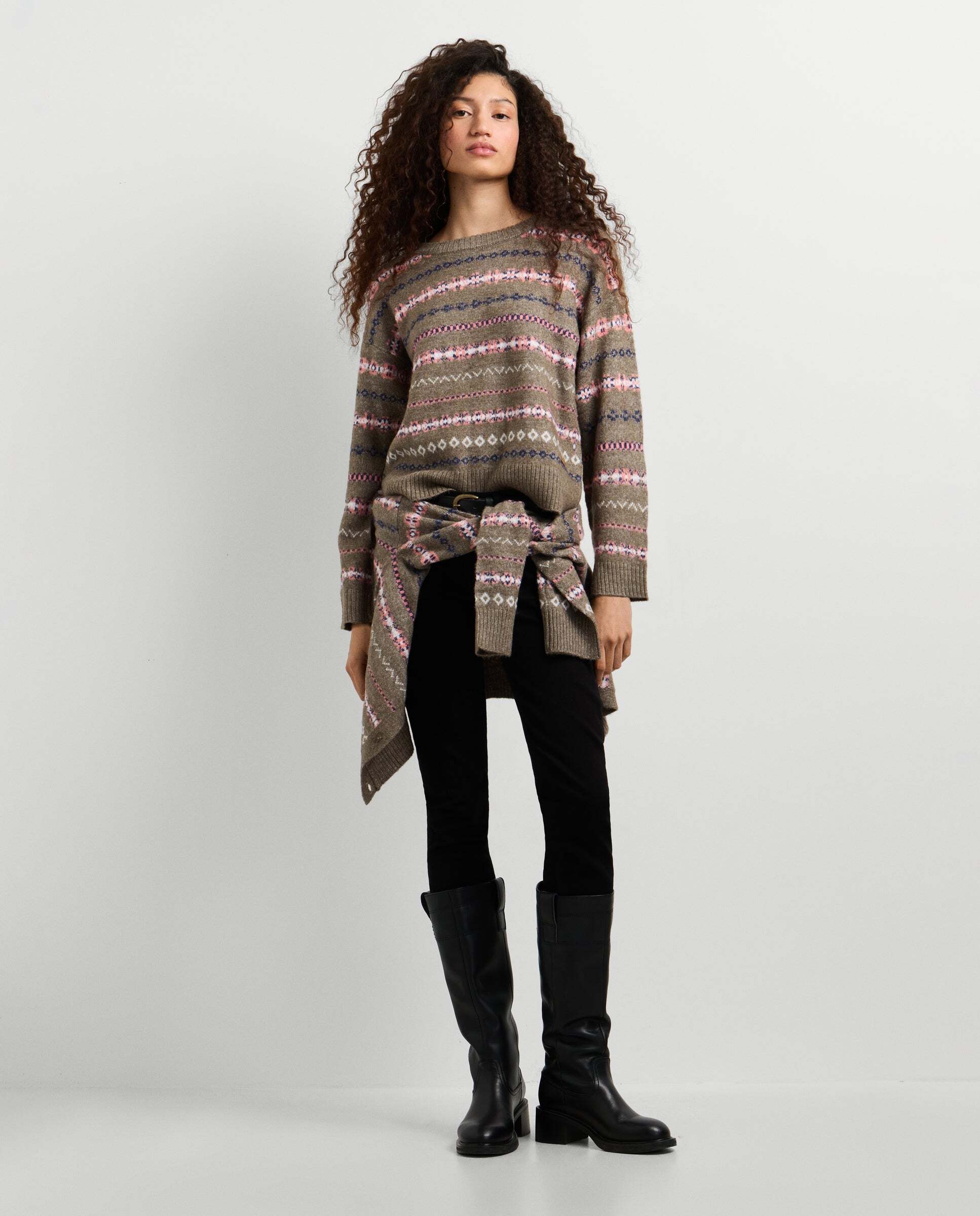 Jersey de mujer punto cuello redondo - Pepe Jeans - Verde Verde-2