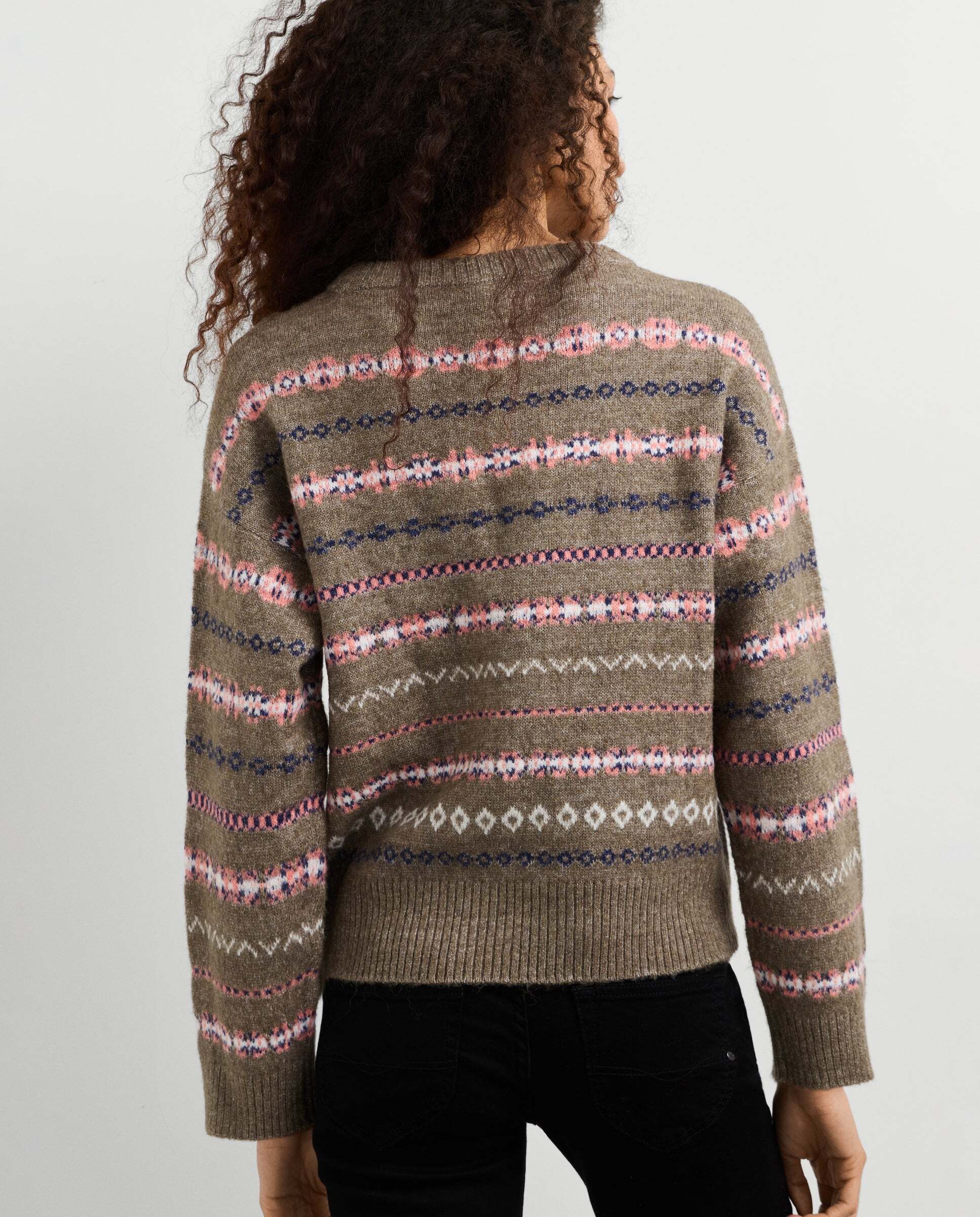 Jersey de mujer punto cuello redondo - Pepe Jeans - Verde Verde-3