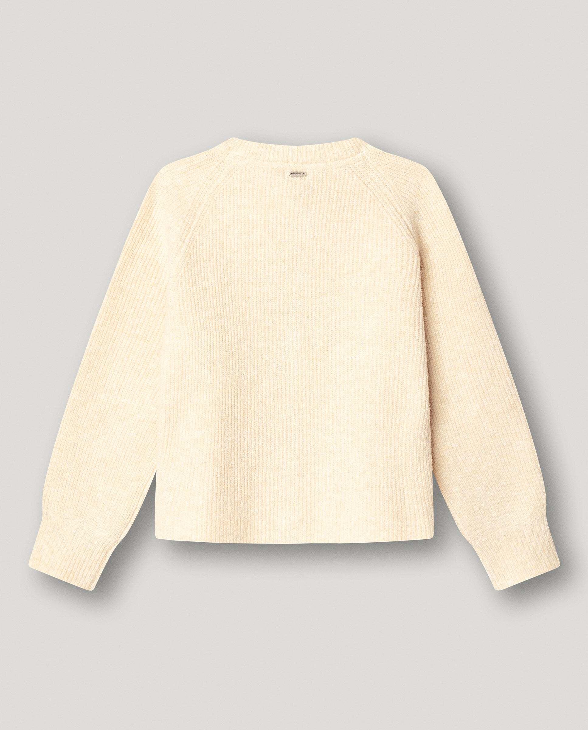 Cárdigan de punto Maria de niña - Pepe Jeans - Blanco roto Blanco roto-3