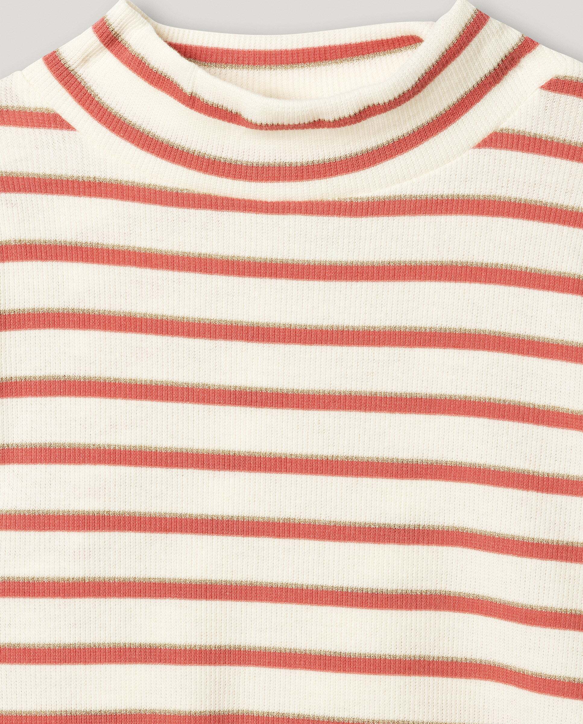 Camiseta de niña manga larga de rayas - Pepe Jeans - Blanco Blanco-2