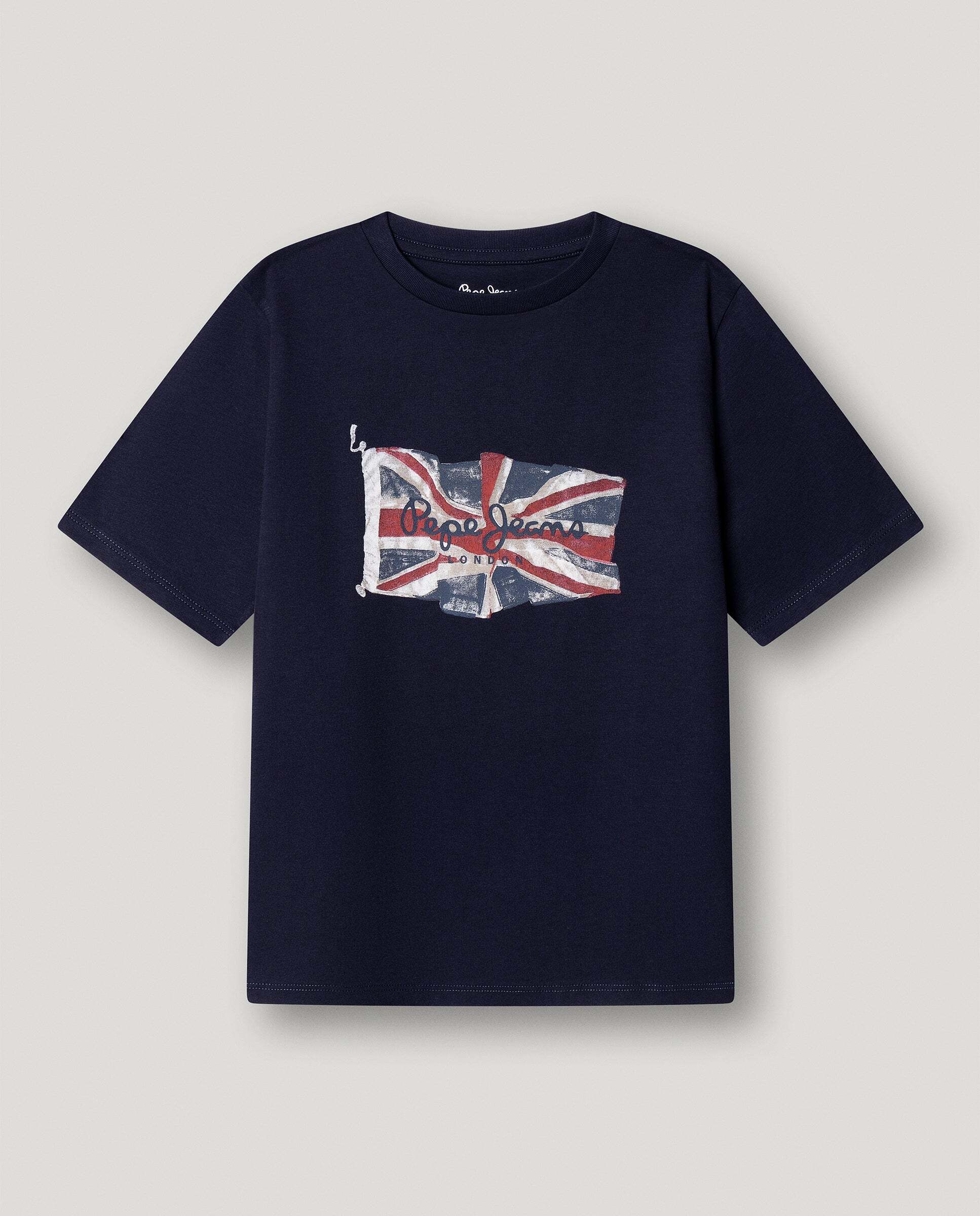 Imagen 1 de Camiseta de niño union jack fit regular - Pepe Jeans - Azul Azul