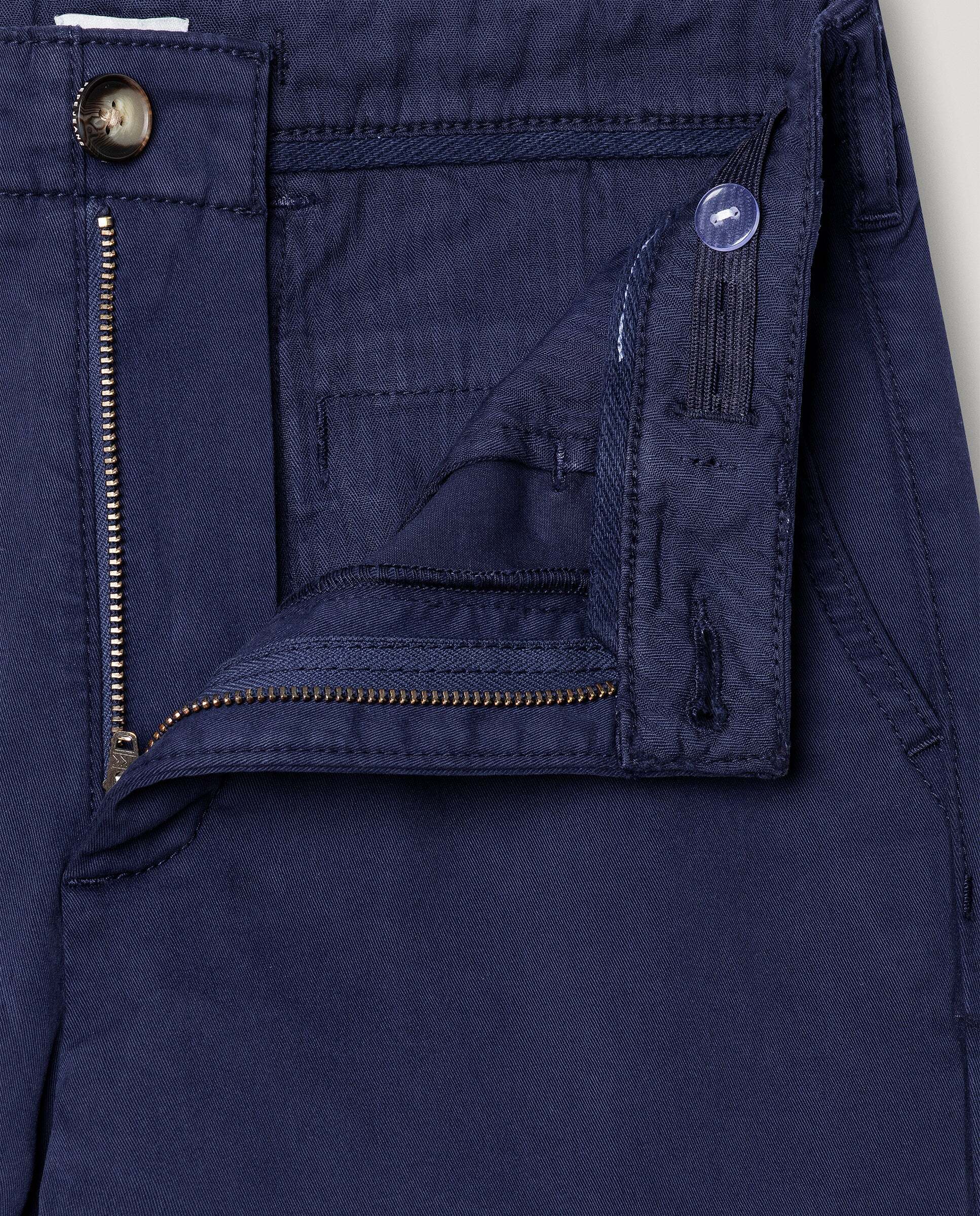 Imagen 2 de Pantalón de niño chino sarga fit slim - Pepe Jeans - Azul marino Azul marino