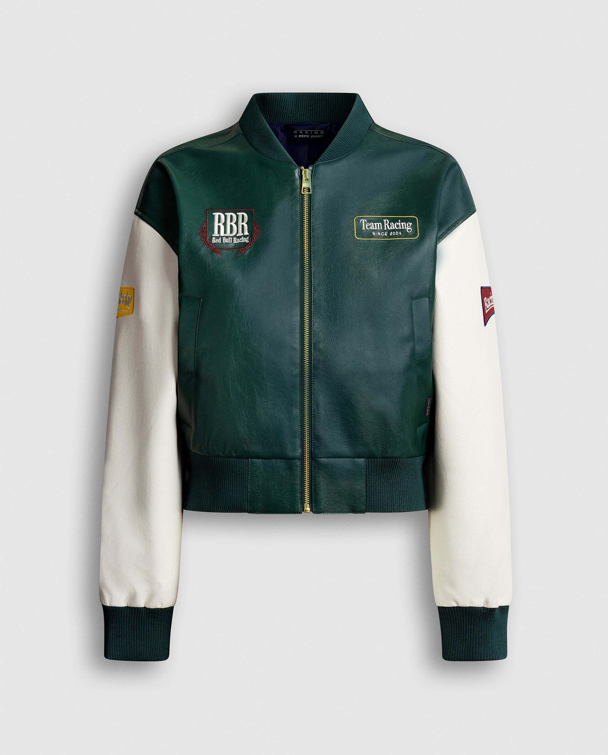 Chaqueta de mujer bomber con logo red bull racing - Pepe Jeans - Verde oscuro Verde oscuro-6