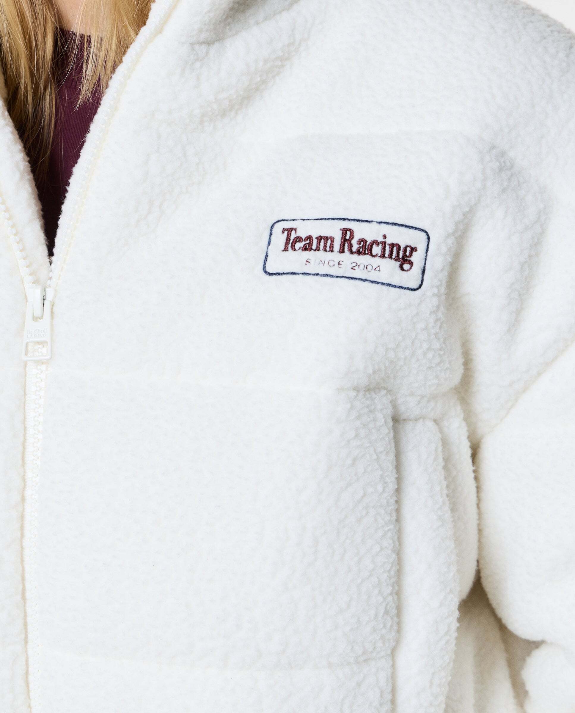 Plumífero de mujer acolchado de felpa red bull racing - Pepe Jeans - Blanco Blanco-4
