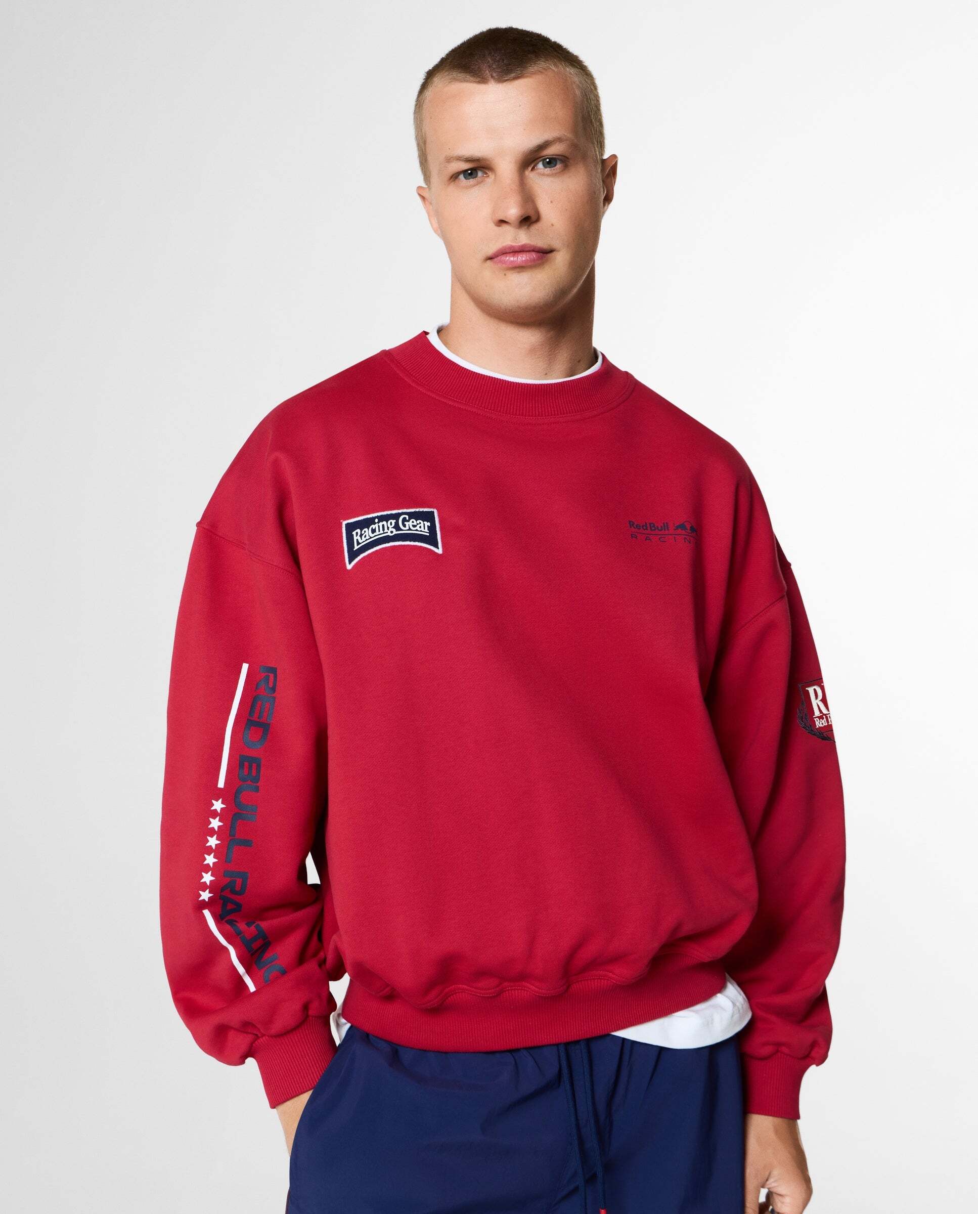 Imagen 0 de Sudadera de hombre cuello redondo fit loose red bull racing Rojo