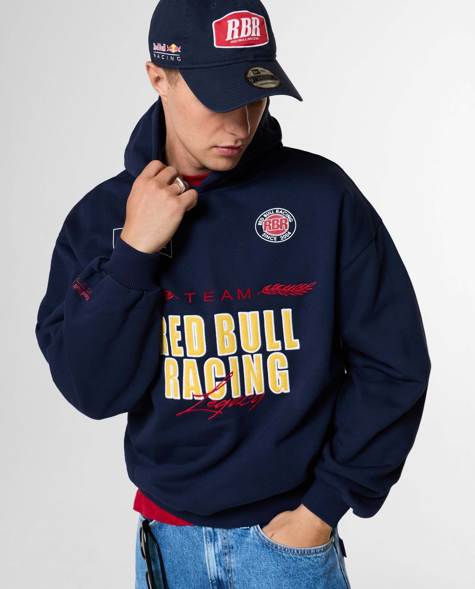 Sudadera de hombre capucha fit loose red bull racing - Pepe Jeans - Azul Azul-1