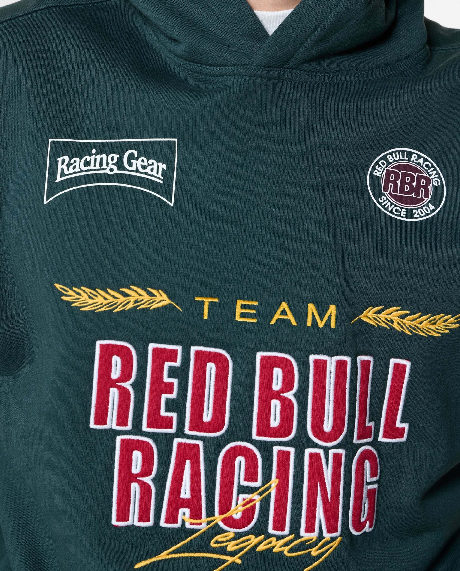 Sudadera de hombre capucha fit loose red bull racing - Pepe Jeans - Verde oscuro Verde oscuro-5