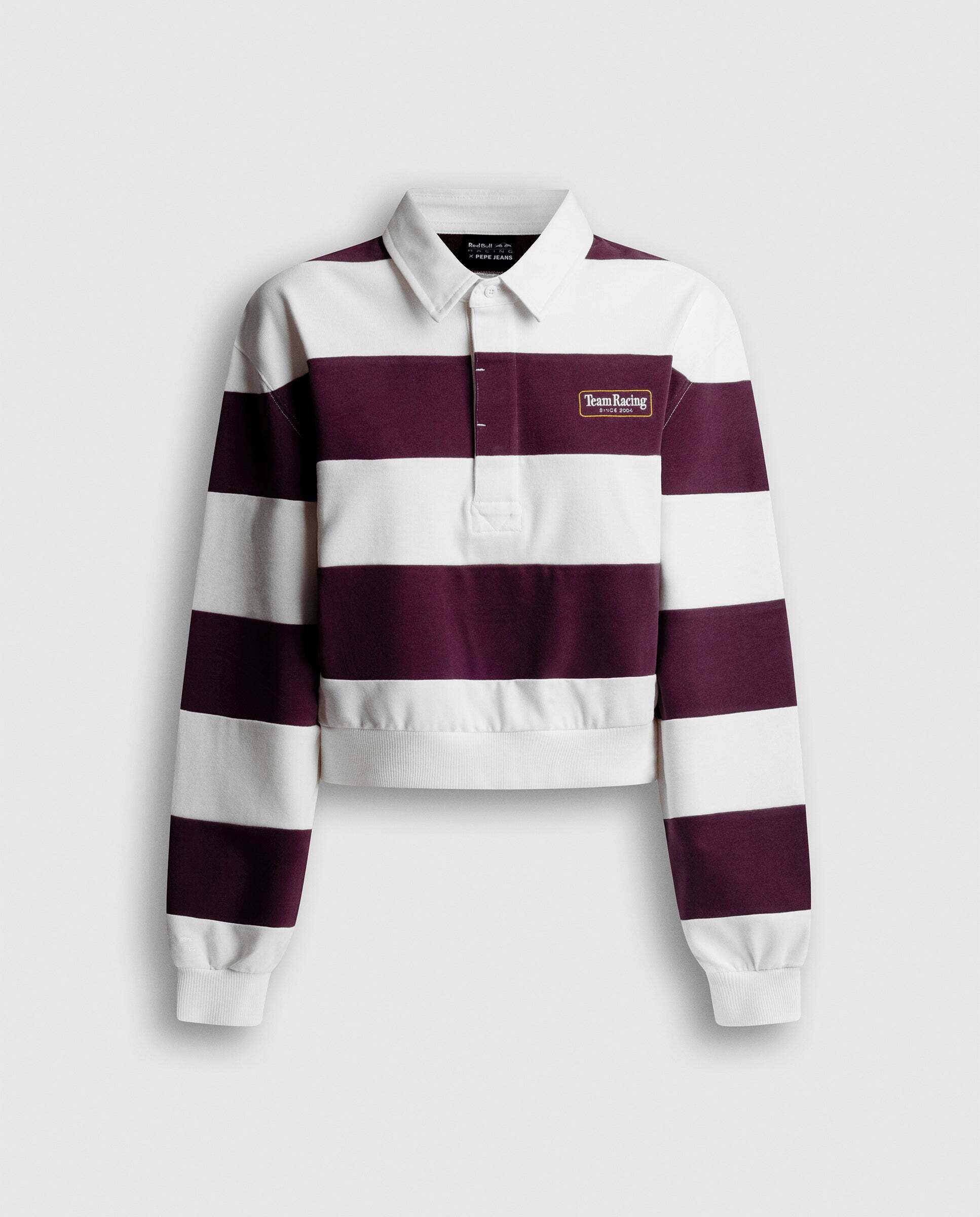 Polo de mujer rugby manga larga rayas red bull racing - Pepe Jeans - Rojo Rojo-6