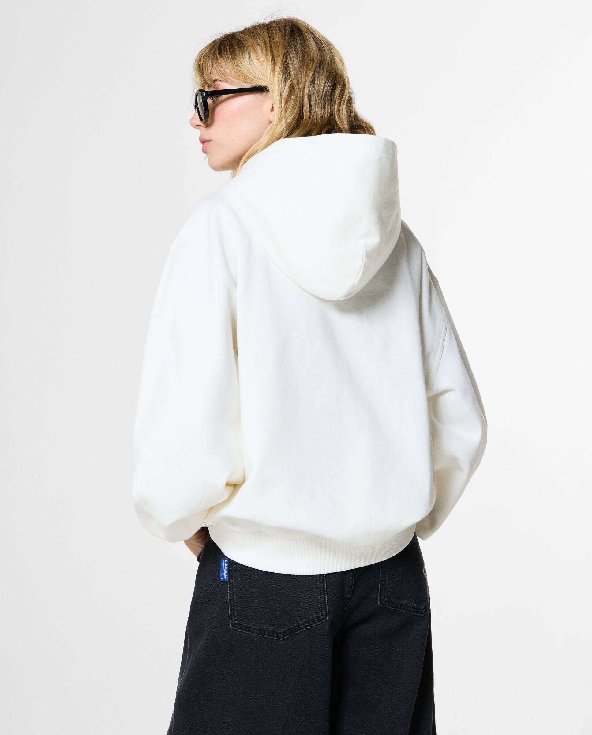 Sudadera de mujer capucha fit loose red bull racing - Pepe Jeans - Blanco Blanco-3