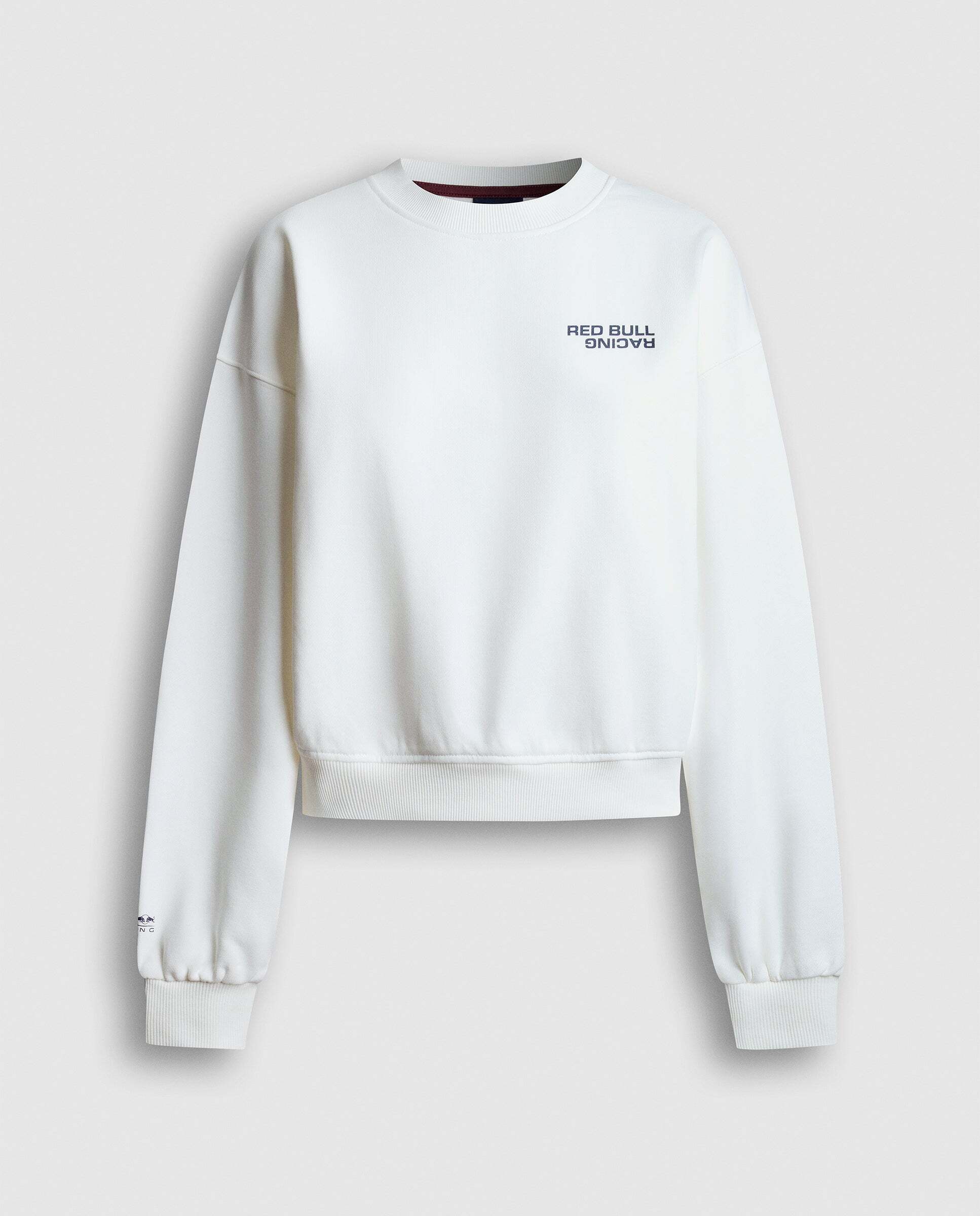 Sudadera de mujer cuello redondo fit loose red bull racing - Pepe Jeans - Blanco Blanco-6