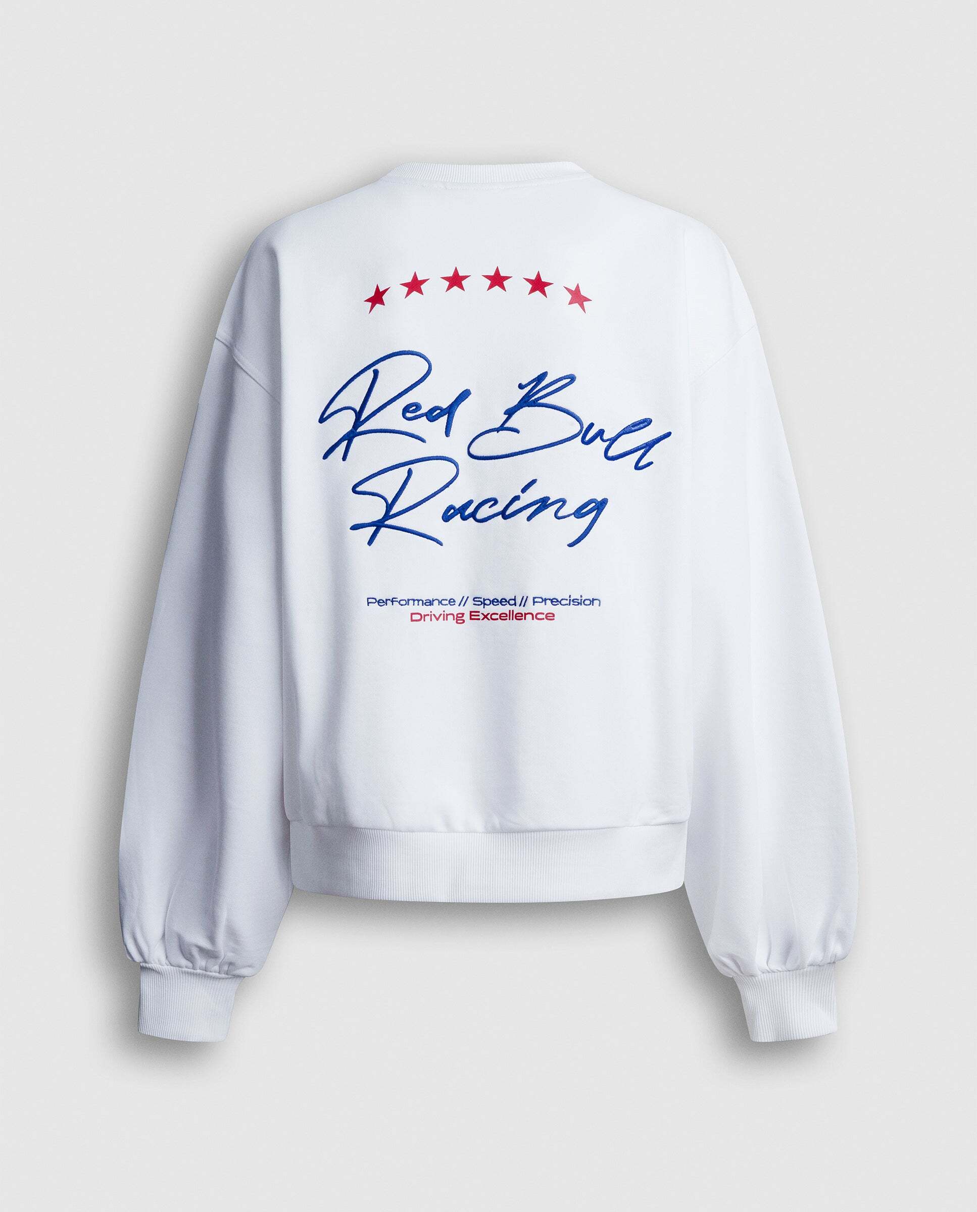 Sudadera de mujer cuello redondo fit loose red bull racing - Pepe Jeans - Blanco Blanco-5