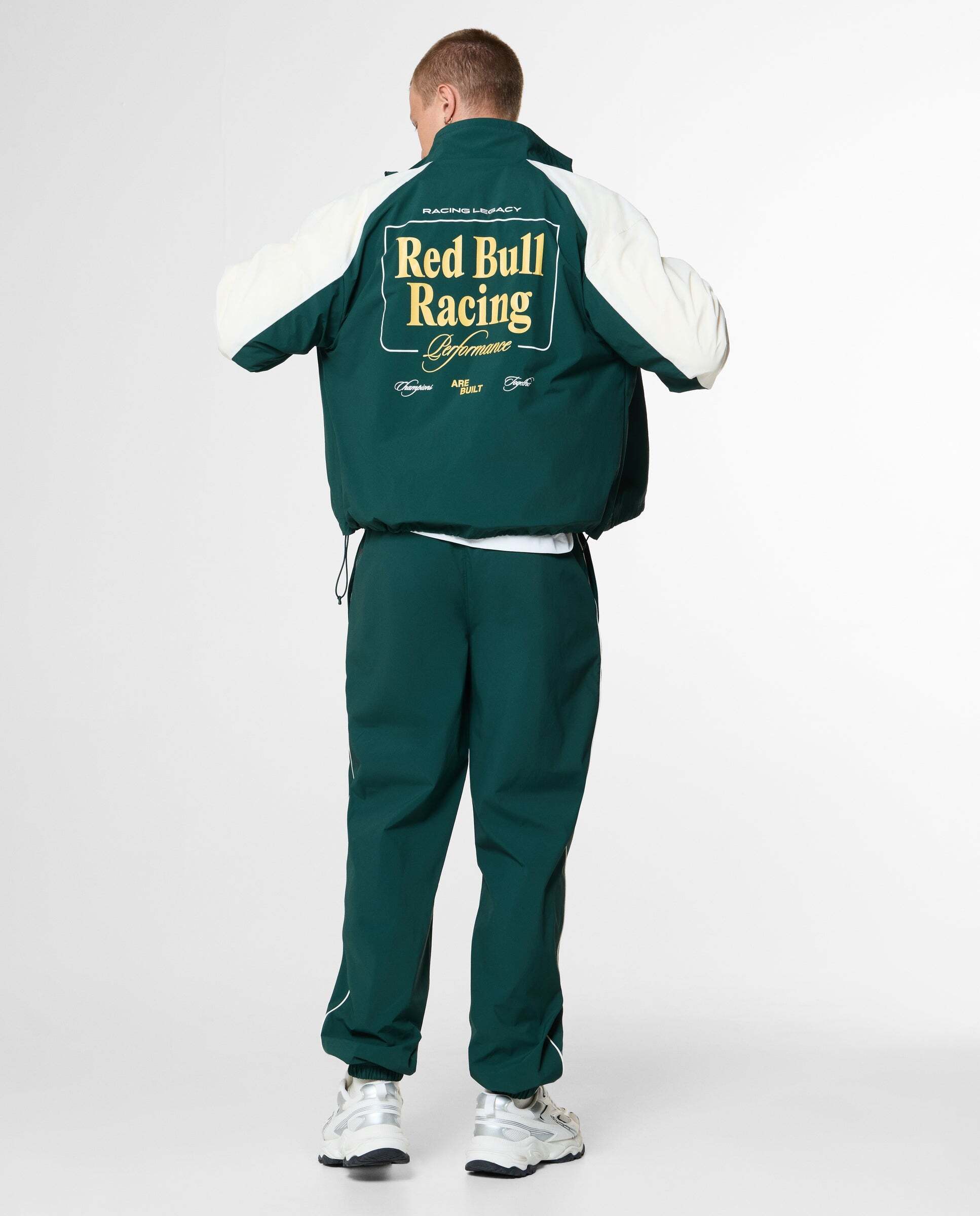 Pantalón de hombre jogger logo estampado red bull racing - Pepe Jeans - Verde oscuro Verde oscuro-3