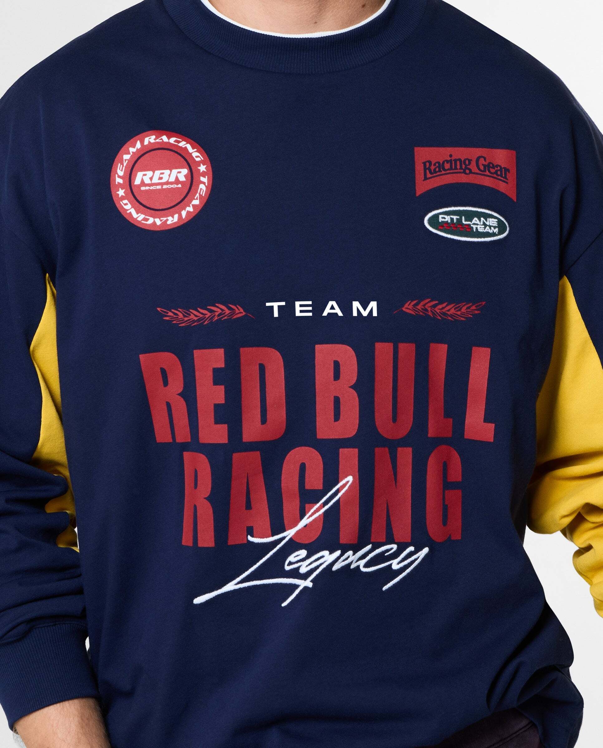 Camiseta de hombre manga larga fit loose red bull racing - Pepe Jeans - Azul Azul-4