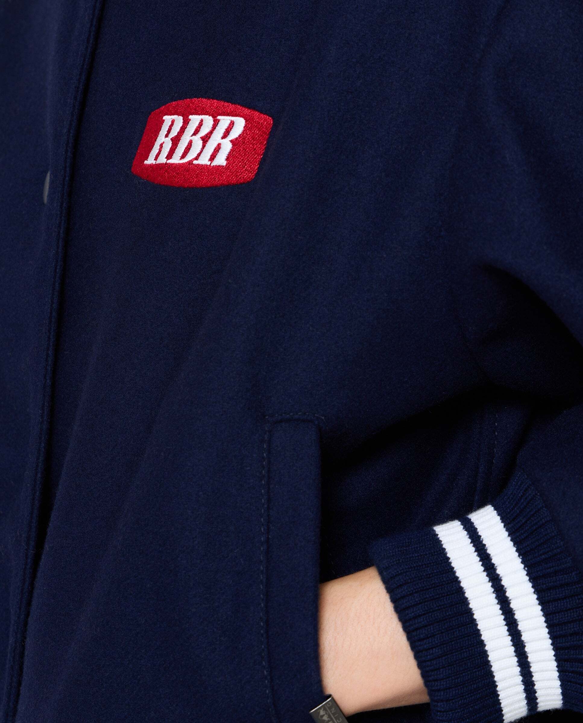 Cazadora de mujer bomber de lana red bull racing - Pepe Jeans - Azul Azul-4