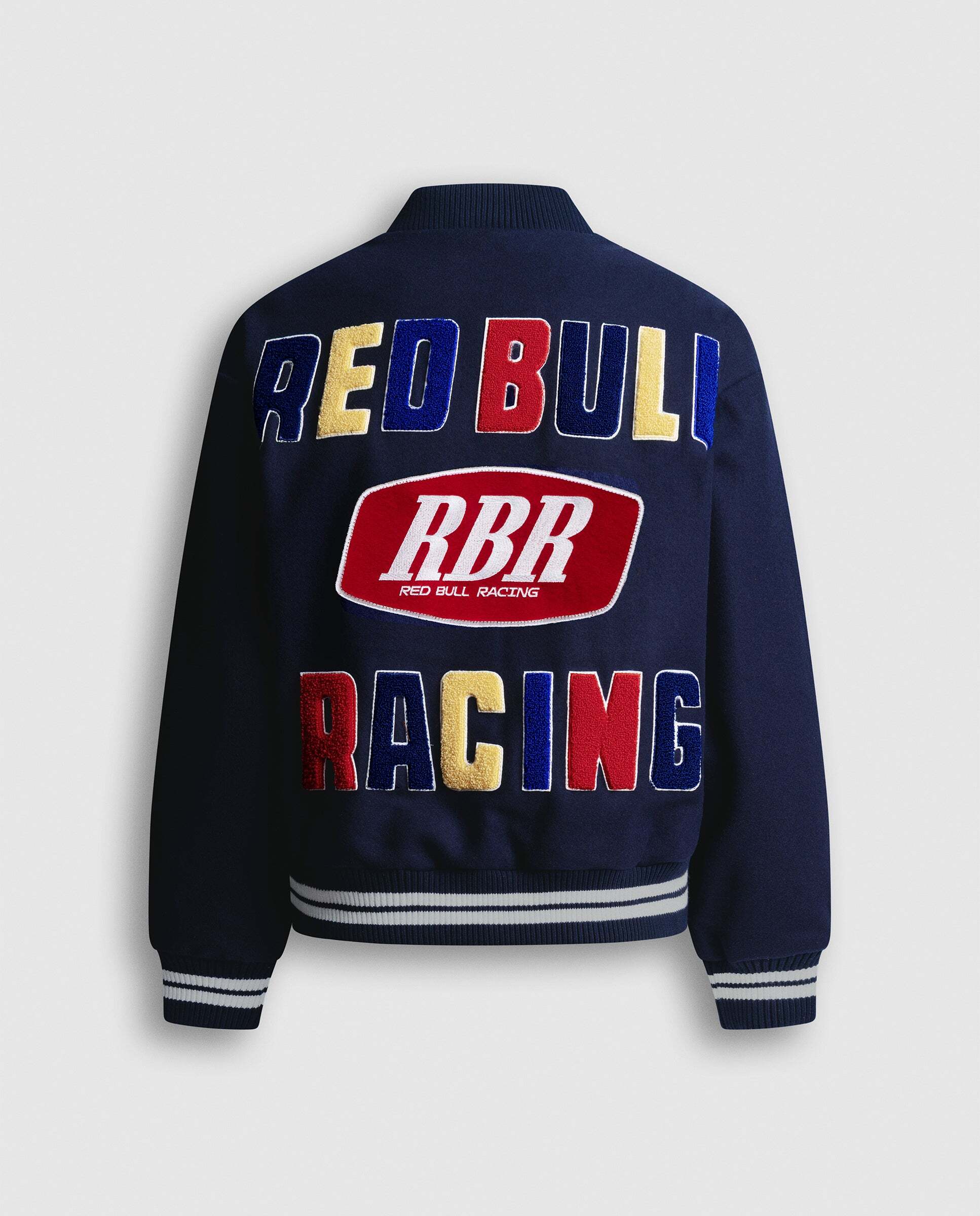Cazadora de mujer bomber de lana red bull racing - Pepe Jeans - Azul Azul-5