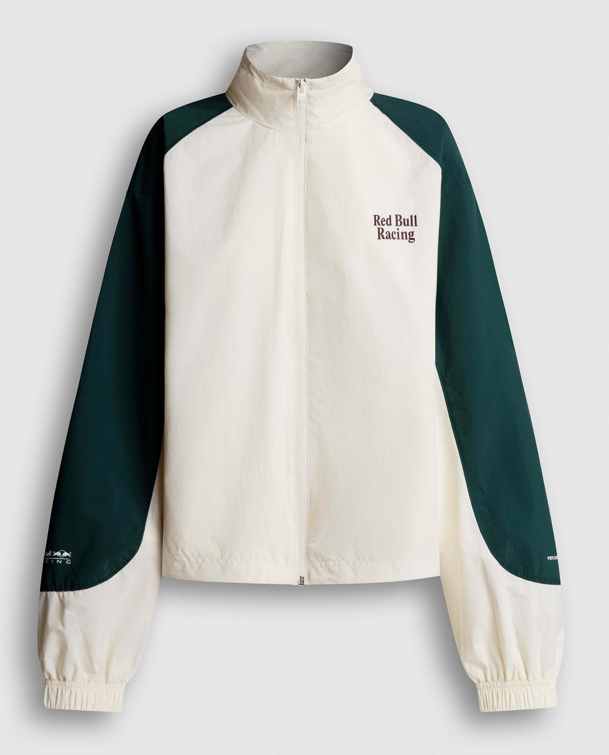 Chaqueta de mujer cuello alto con logo red bull racing - Pepe Jeans - Blanco Blanco-6