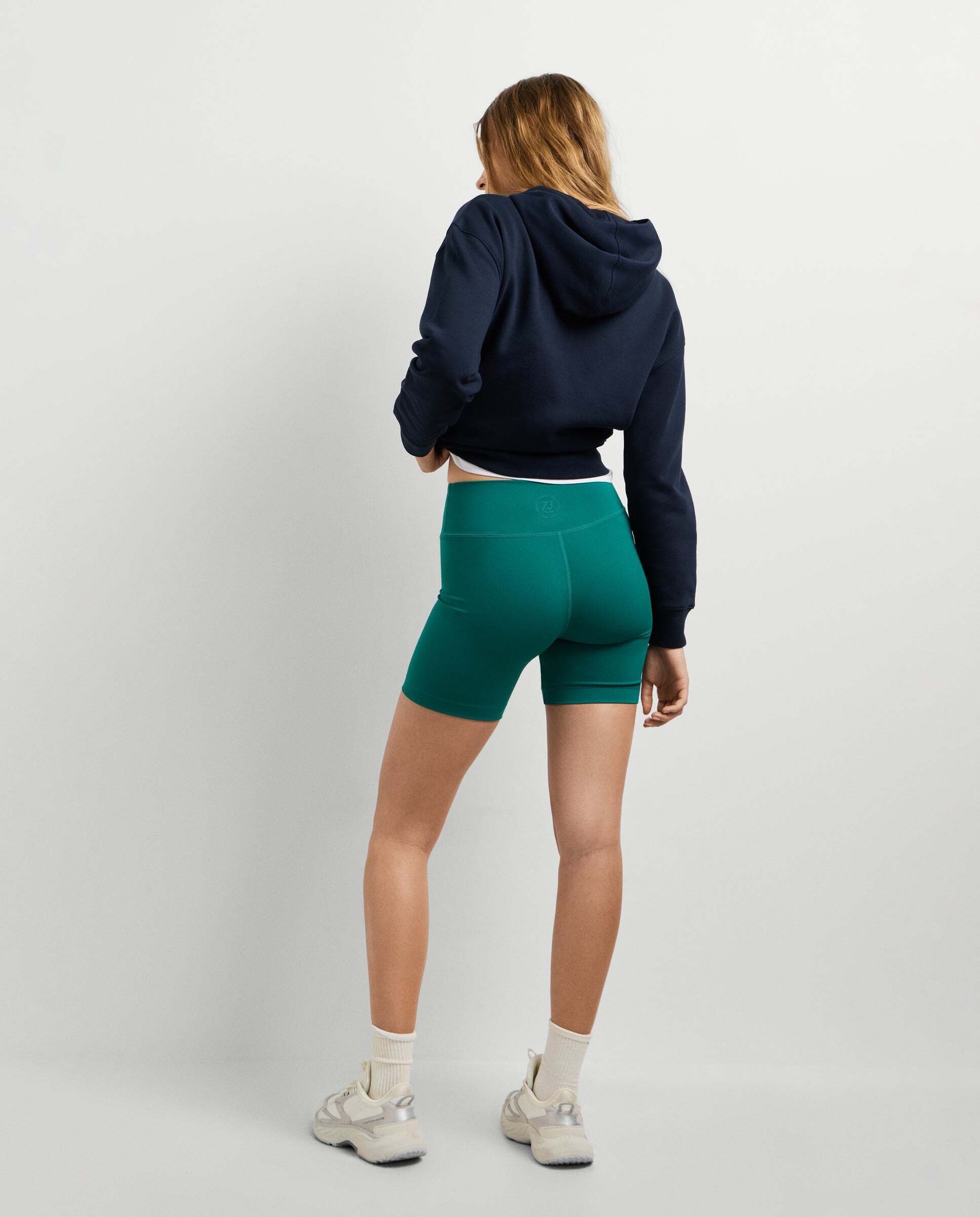 Leggins de mujer cortos tiro alto - Pepe Jeans - Verde azulado Verde azulado-5
