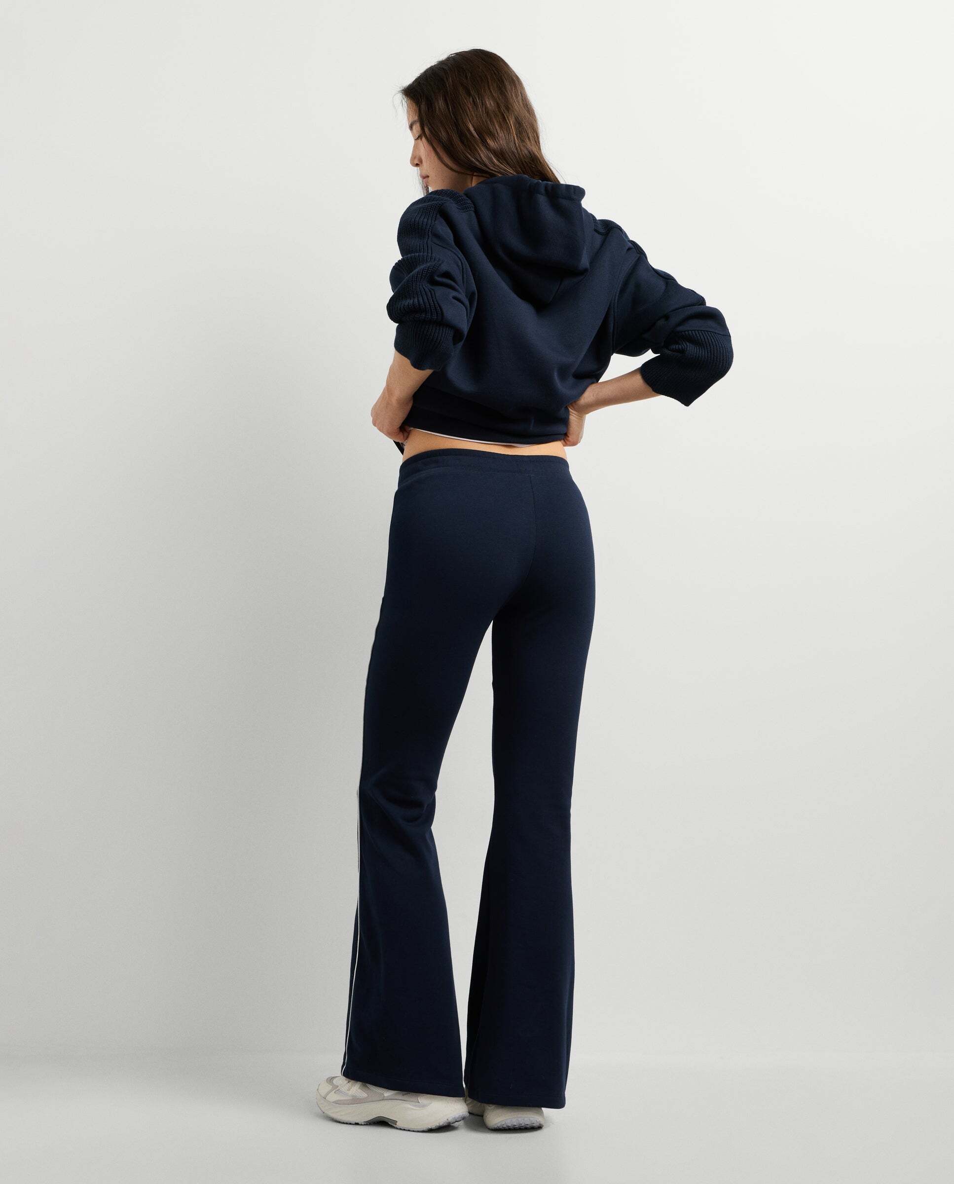 Pantalón de mujer jogger fit flare - Pepe Jeans - Azul Azul-2