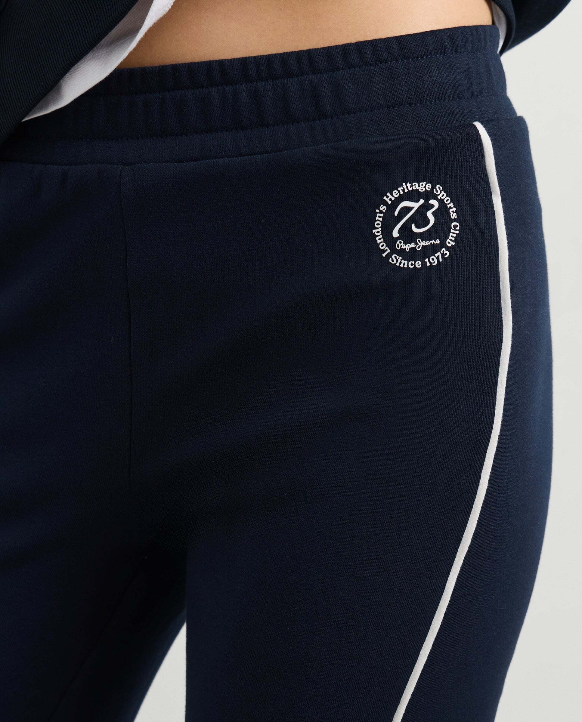 Pantalón de mujer jogger fit flare - Pepe Jeans - Azul Azul-5