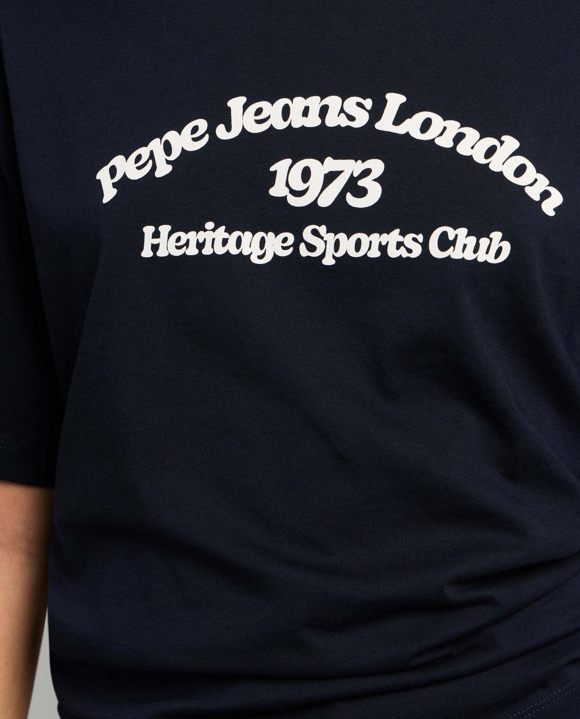 Camiseta de mujer gráfico estampado - Pepe Jeans - Azul Azul-5