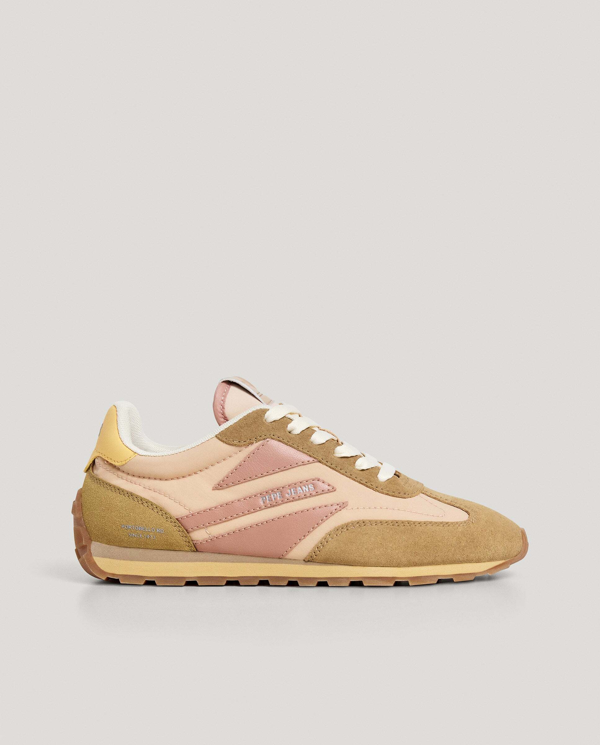 Jane - Pepe Jeans - zapatillas running retro - Natural Natural-1