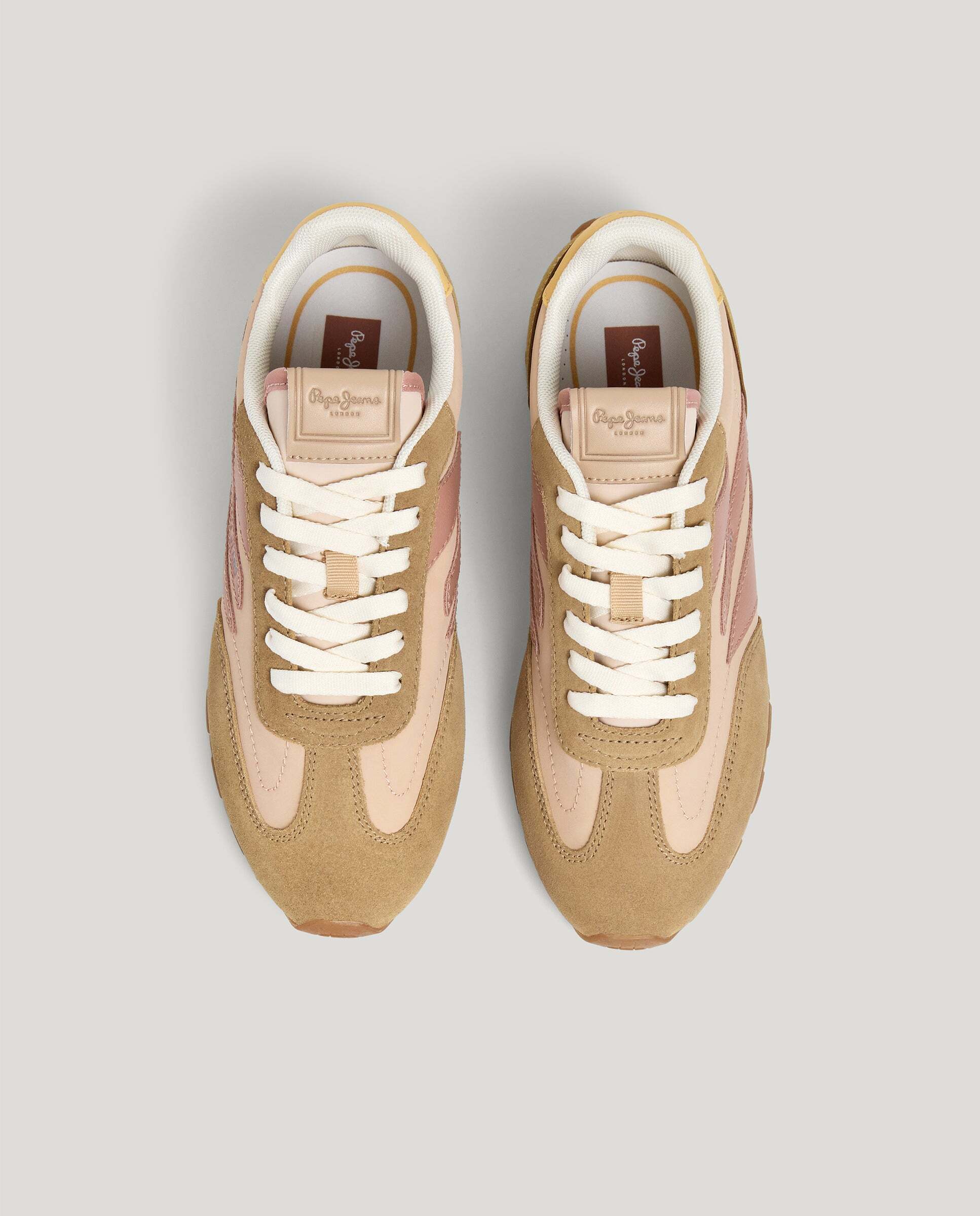 Jane - Pepe Jeans - zapatillas running retro - Natural Natural-3