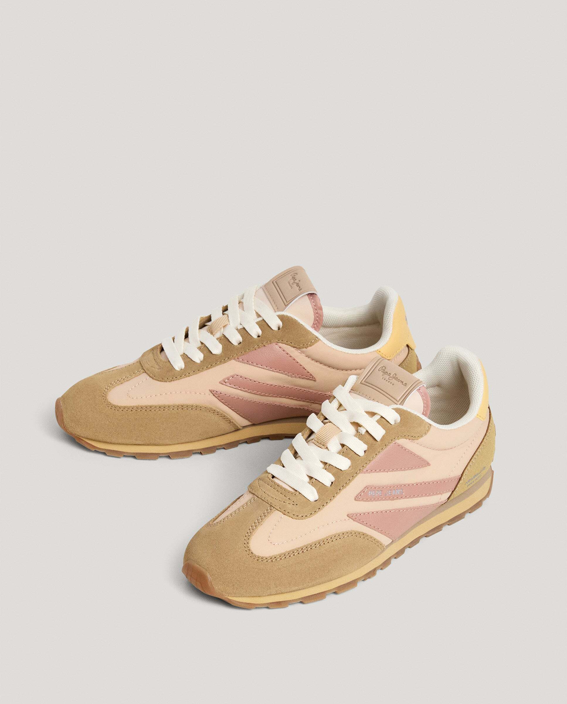 Jane - Pepe Jeans - zapatillas running retro - Natural Natural-2