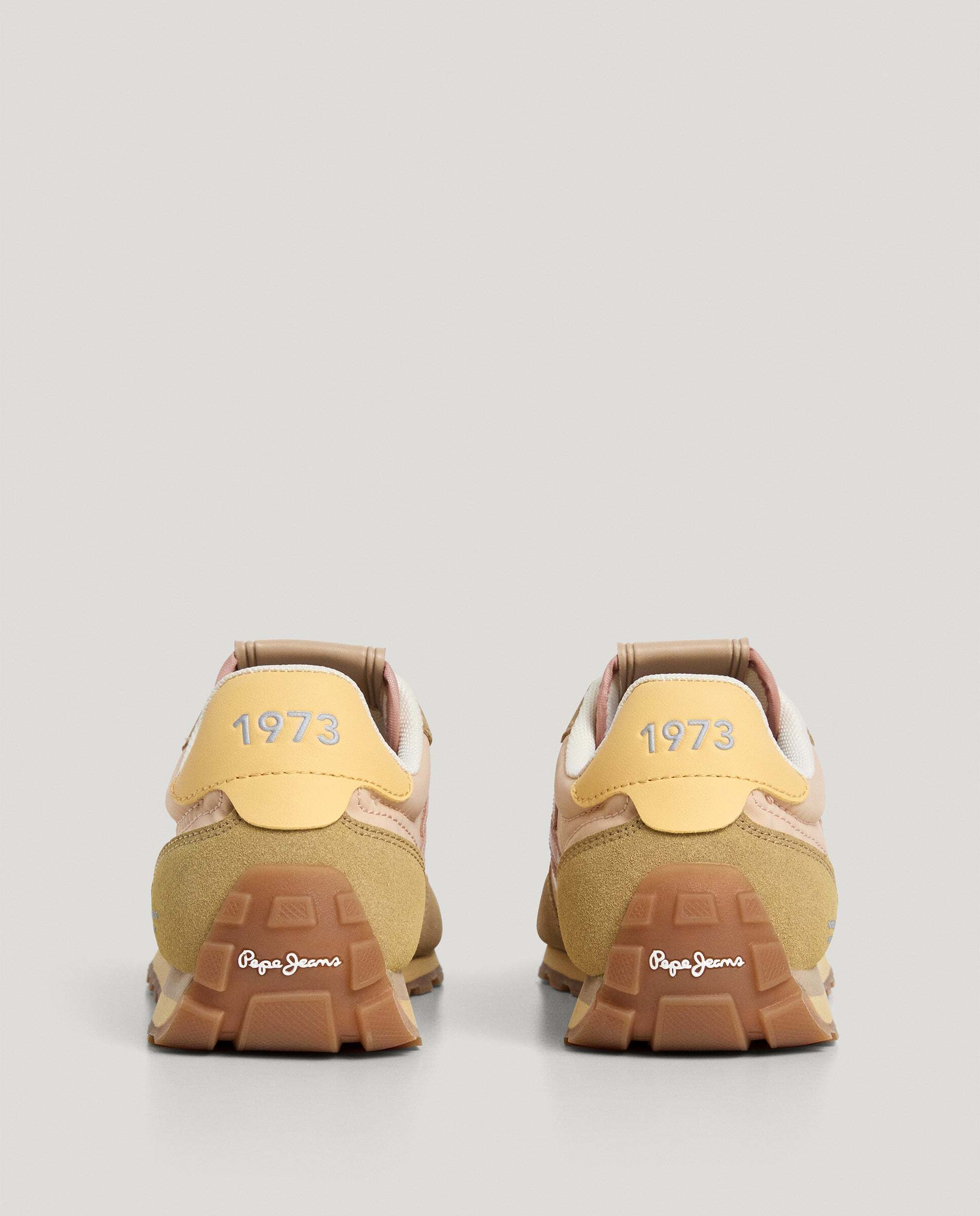 Jane - Pepe Jeans - zapatillas running retro - Natural Natural-4