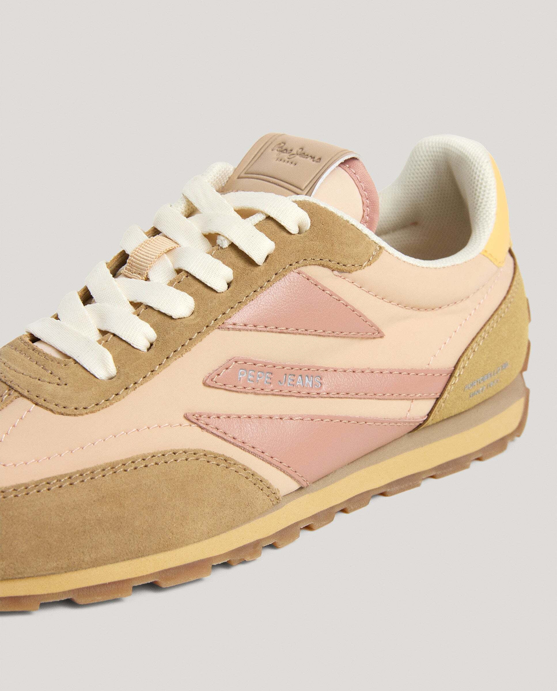 Jane - Pepe Jeans - zapatillas running retro - Natural Natural-5