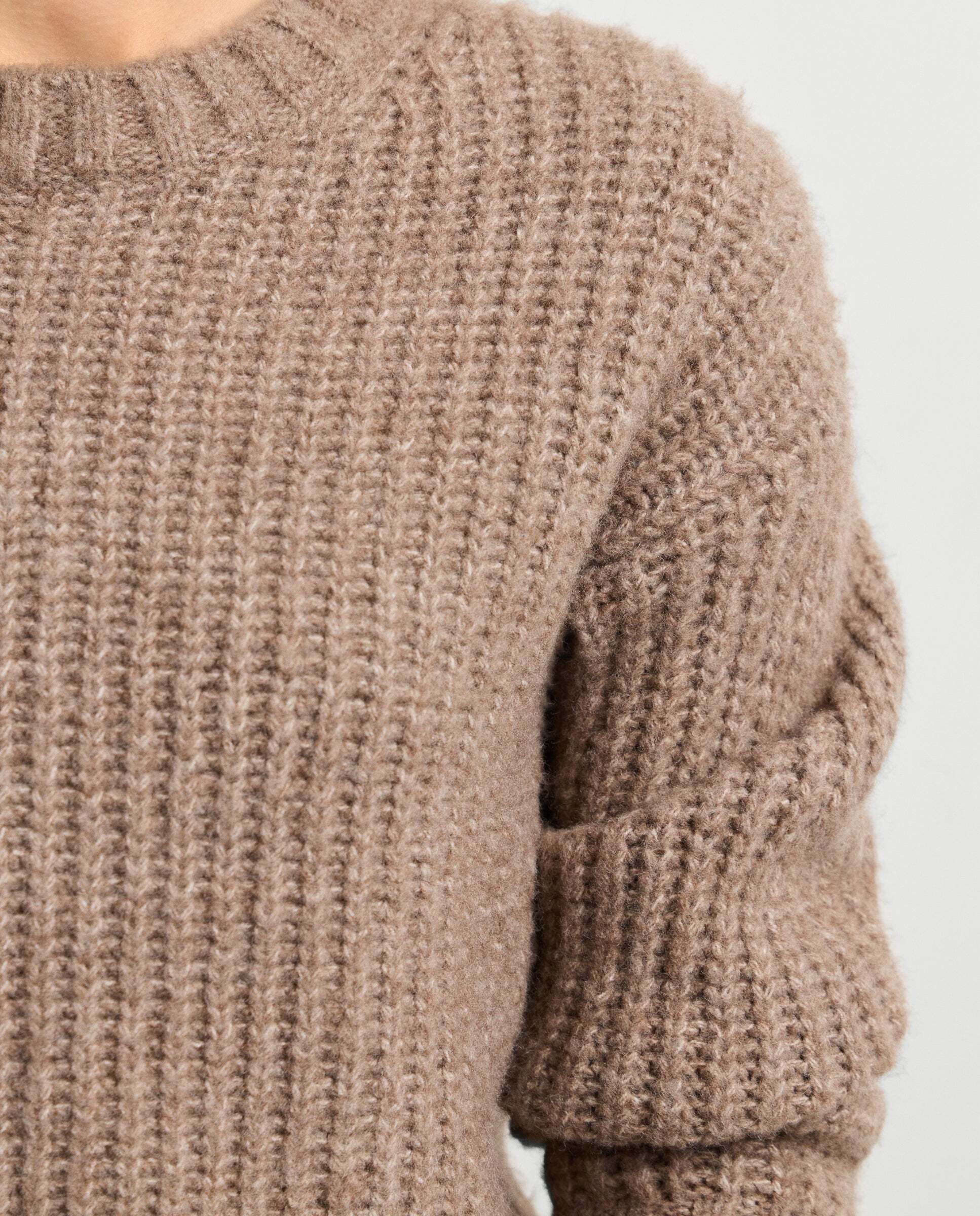 Jersey de mujer punto cuello redondo - Pepe Jeans - Natural Natural-4