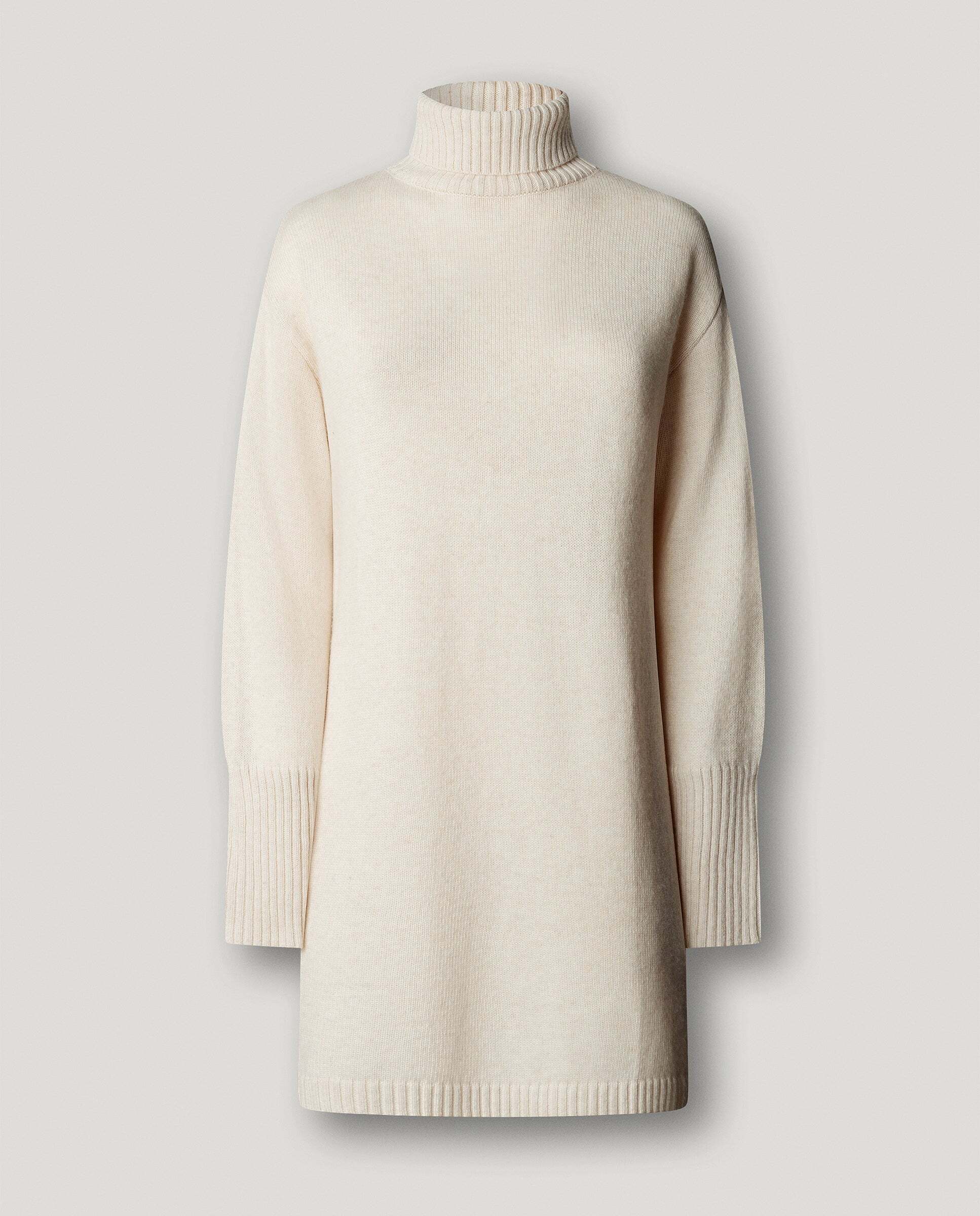 Vestido de mujer corto de punto - Pepe Jeans - Blanco roto Blanco roto-6