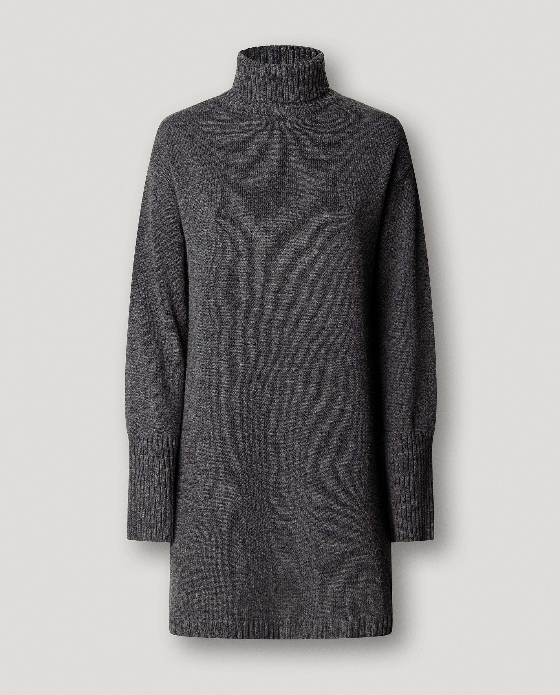 Vestido de mujer corto de punto - Pepe Jeans - Gris Gris-6
