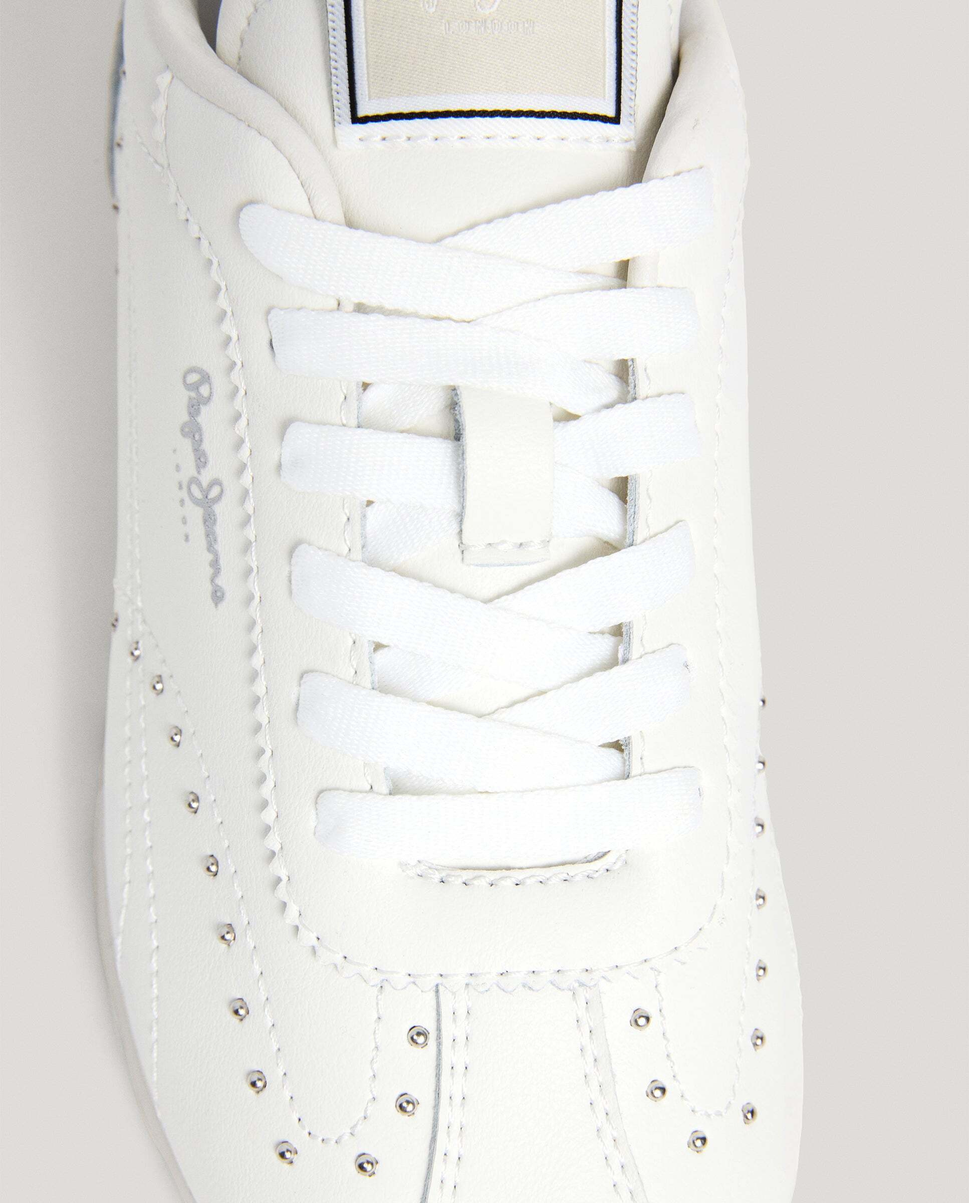 Jane - Pepe Jeans - zapatillas running retro - Blanco Blanco-5