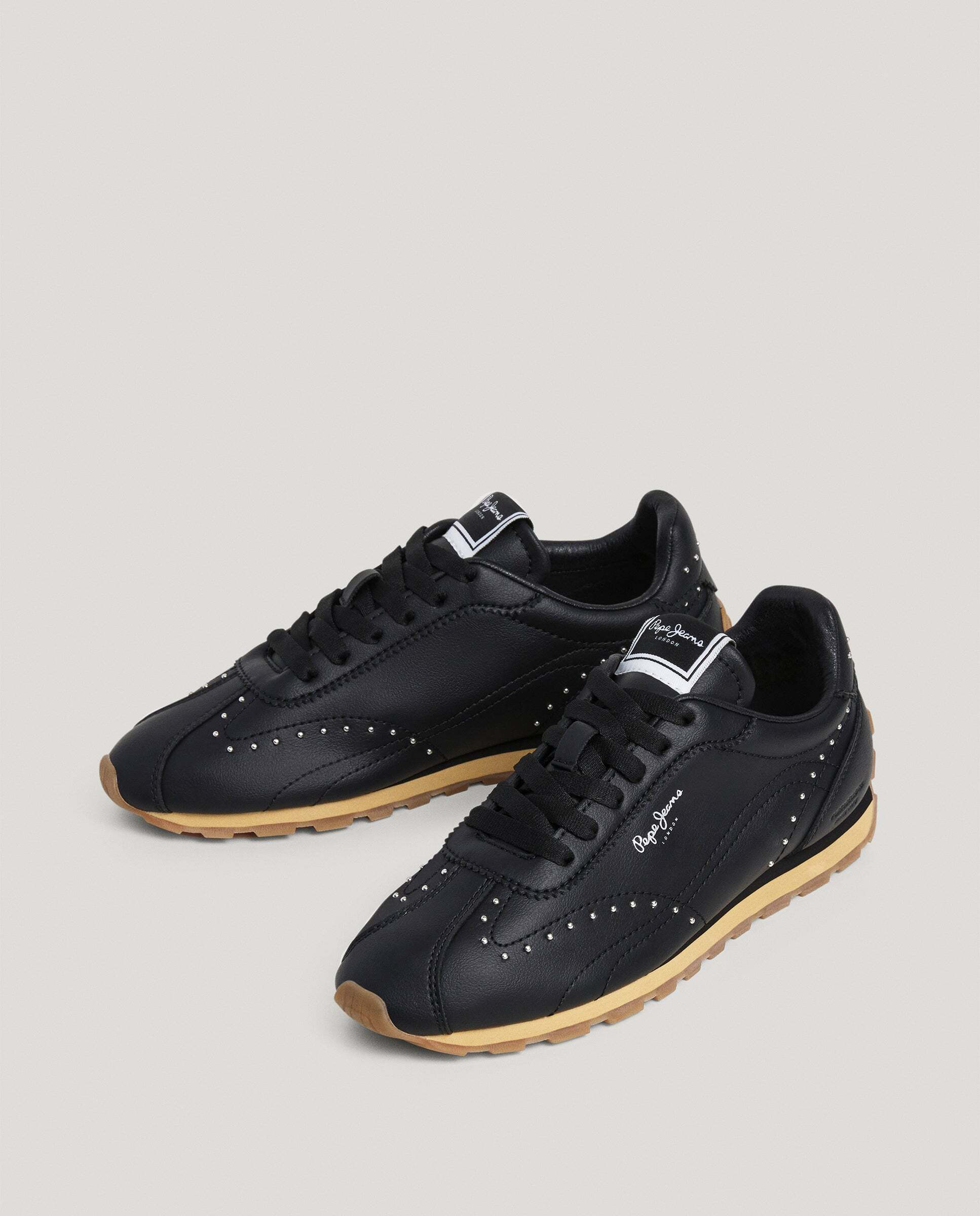 Jane - Pepe Jeans - zapatillas running retro - Negro Negro-2