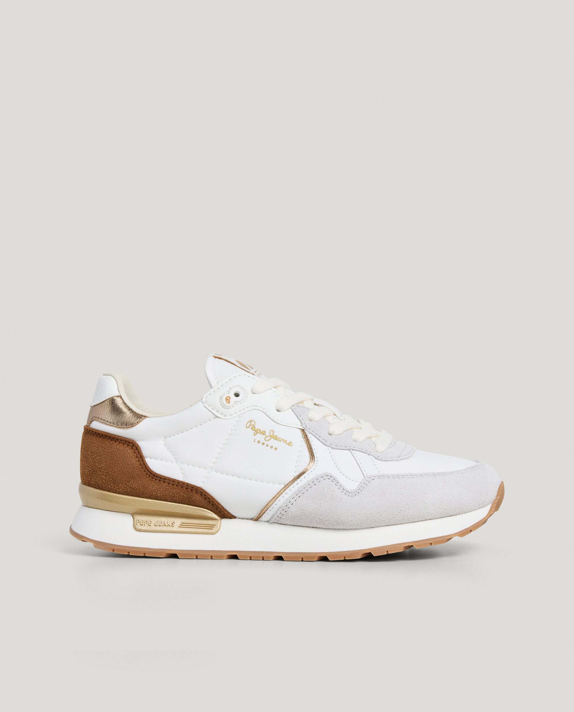 Brit - Pepe Jeans - zapatillas running retro - Blanco Blanco-1