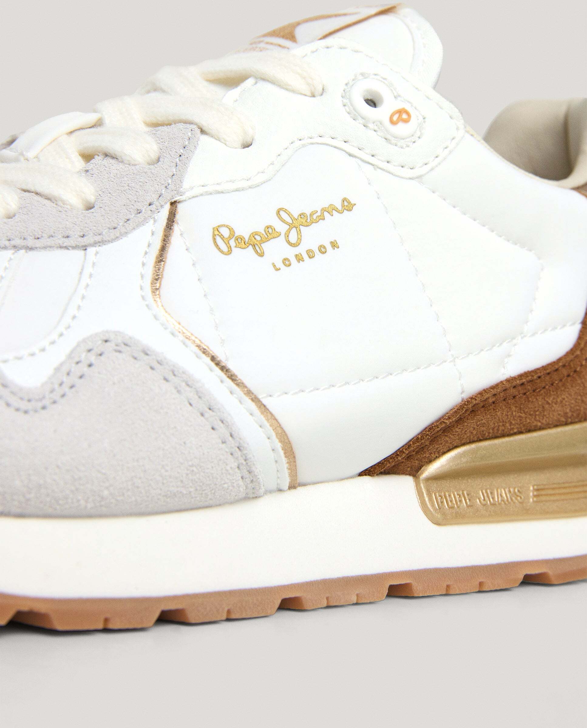 Brit - Pepe Jeans - zapatillas running retro - Blanco Blanco-5