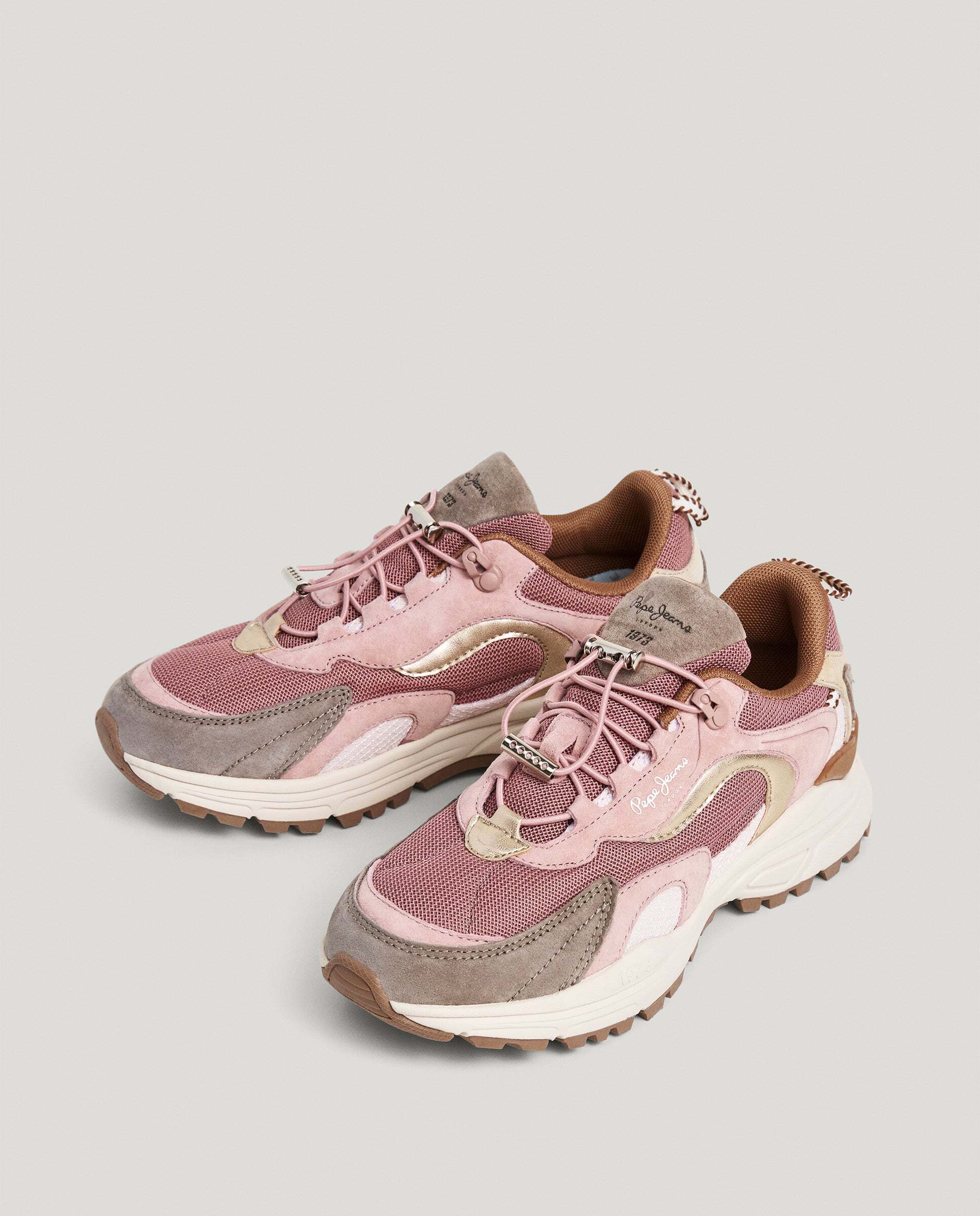 Darren - Pepe Jeans - zapatillas combinadas - Rosa Rosa-2