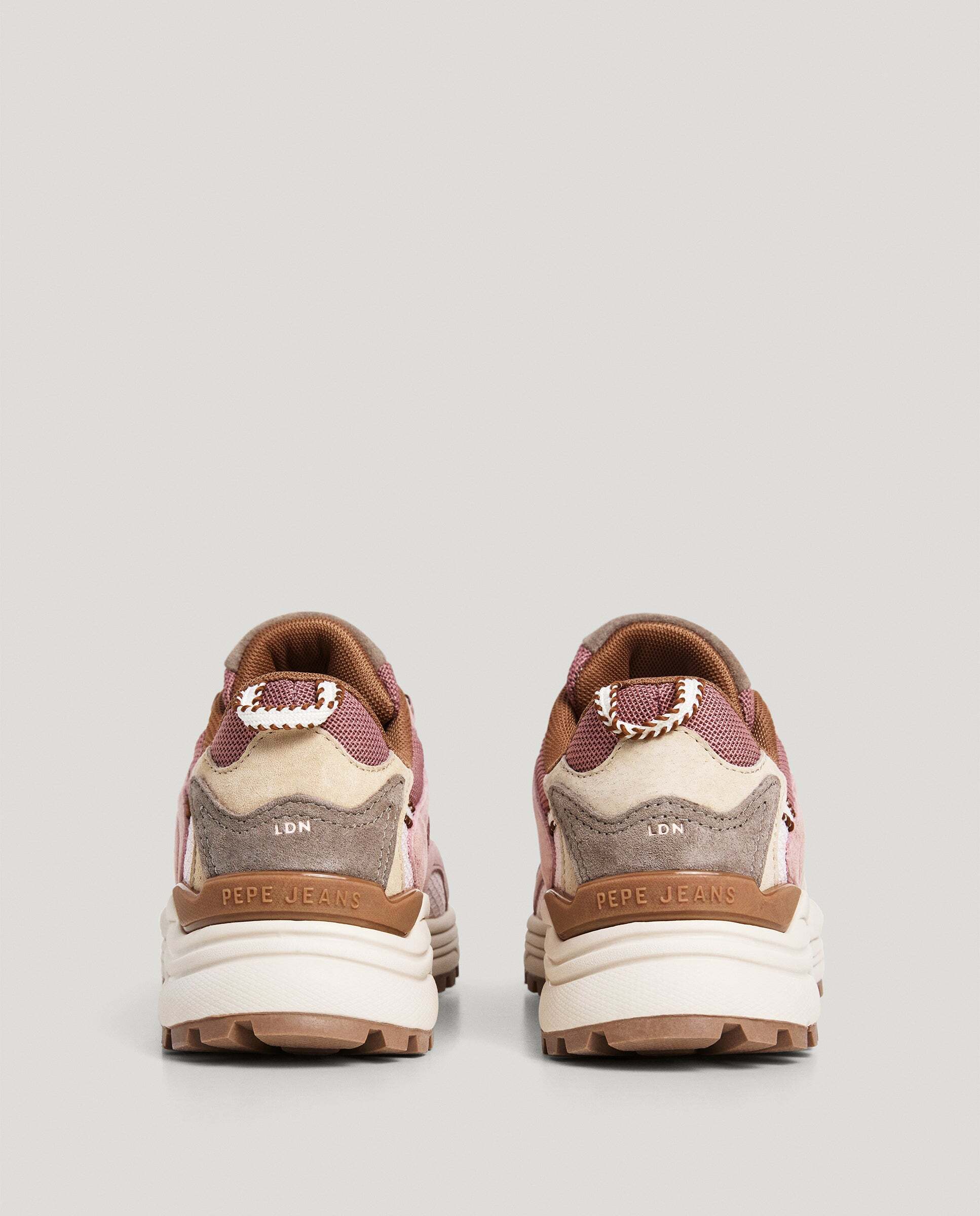 Darren - Pepe Jeans - zapatillas combinadas - Rosa Rosa-4