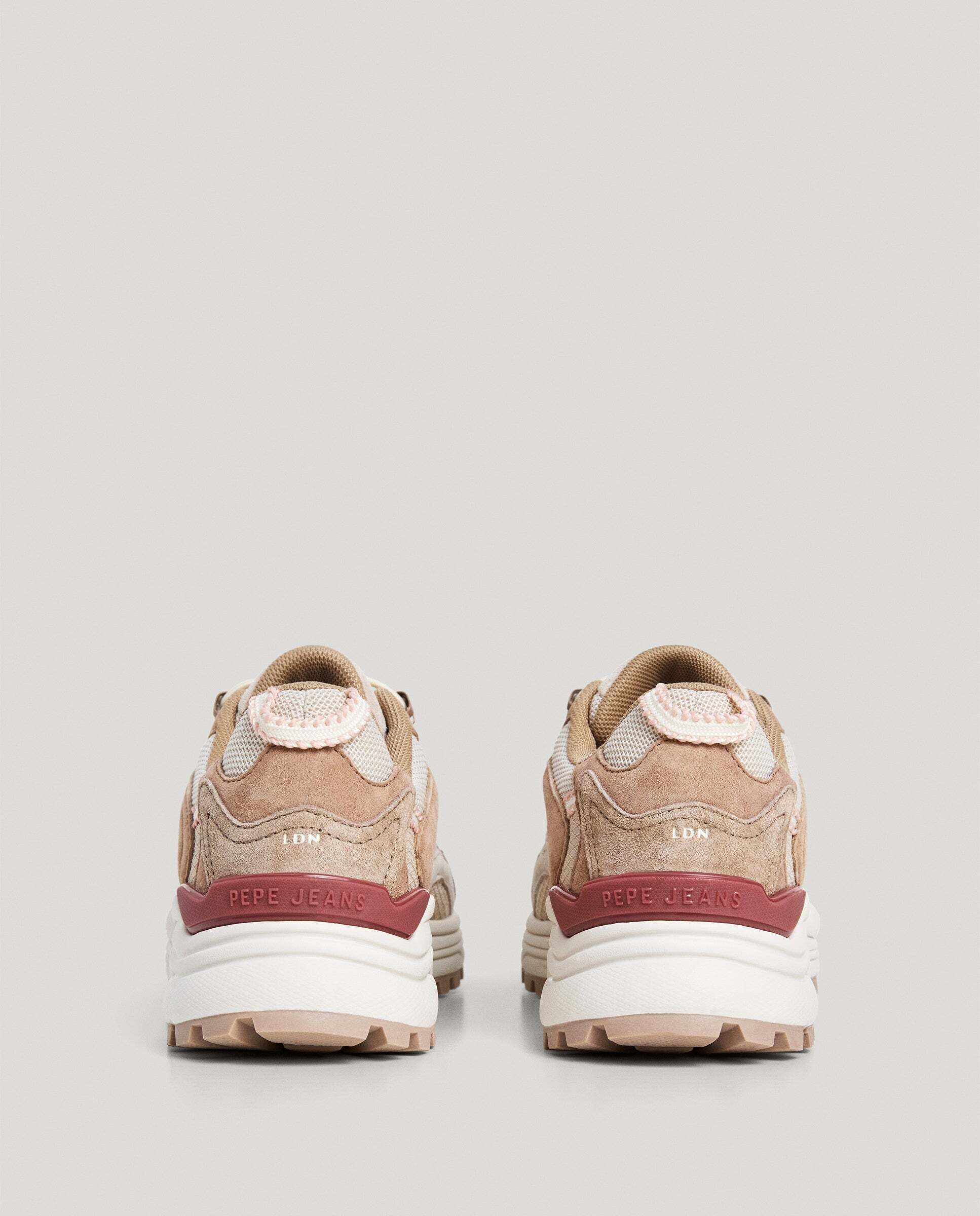 Darren - Pepe Jeans - zapatillas combinadas - Natural Natural-4