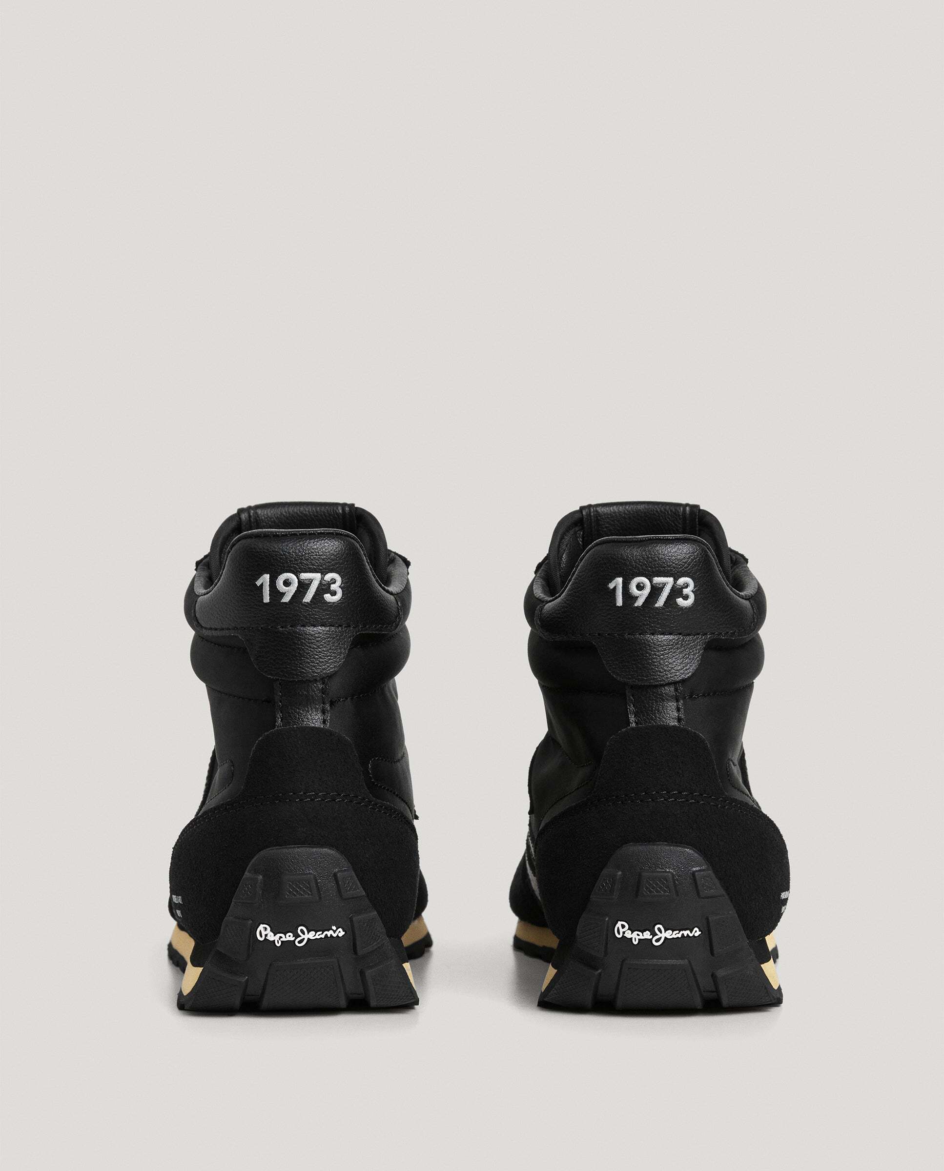 Jane - Pepe Jeans - zapatillas running retro - Negro Negro-4