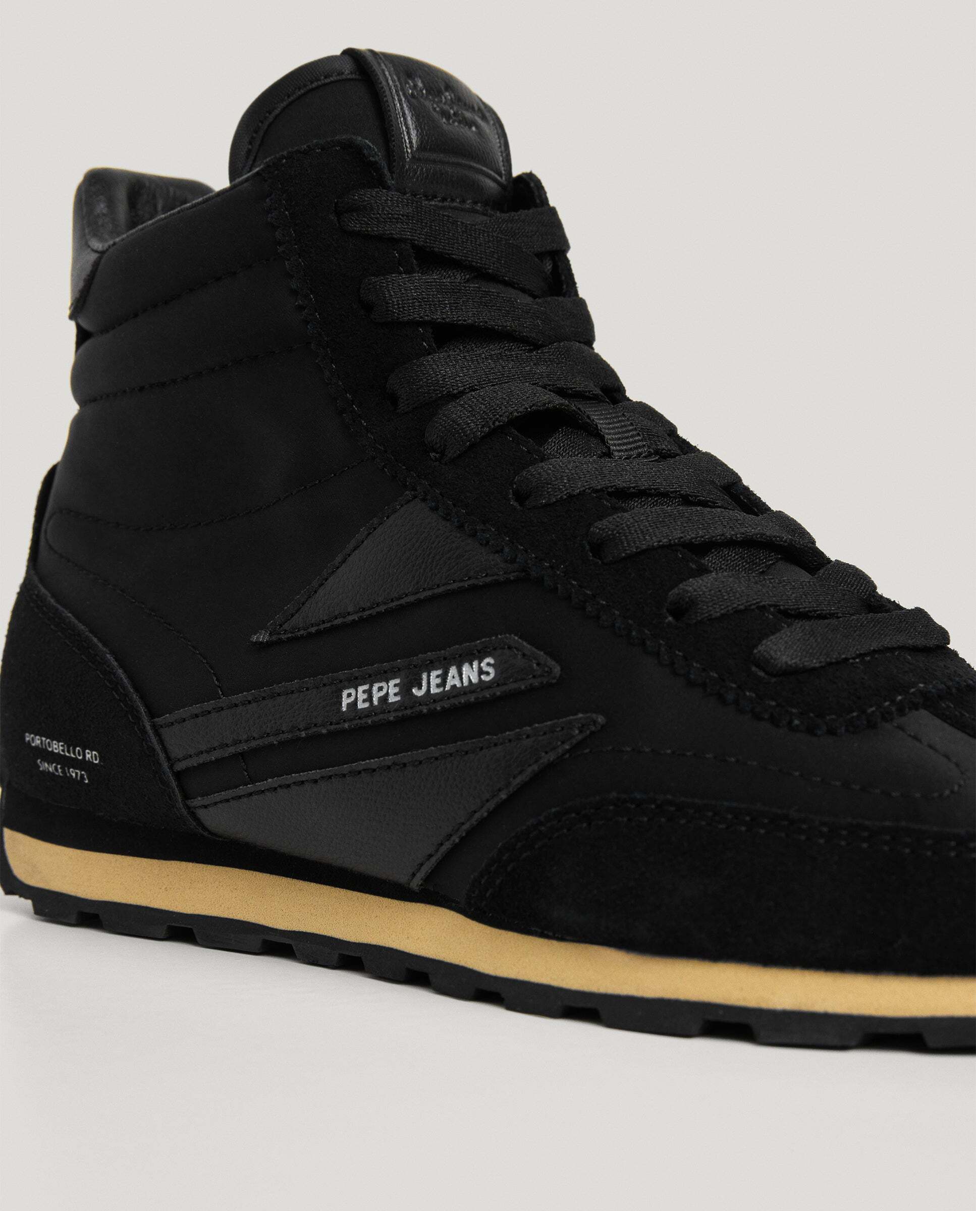 Jane - Pepe Jeans - zapatillas running retro - Negro Negro-5