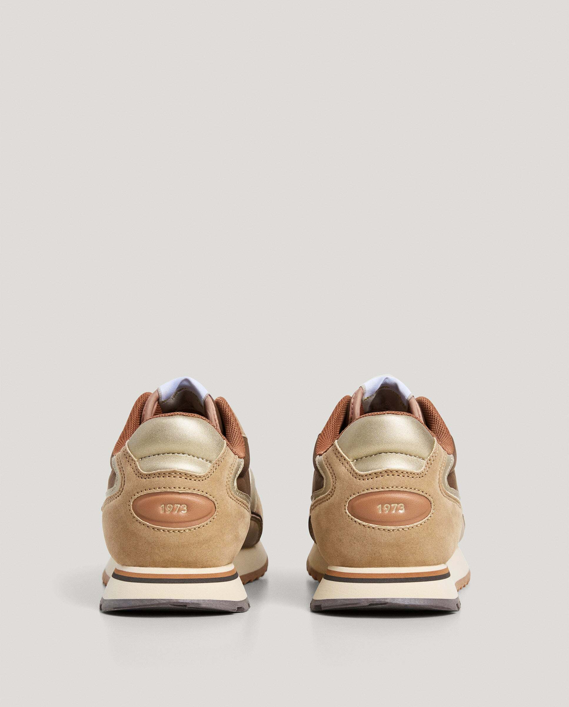 Bexley - Pepe Jeans - zapatillas running combinadas - Marrón chocolate Marrón chocolate-4