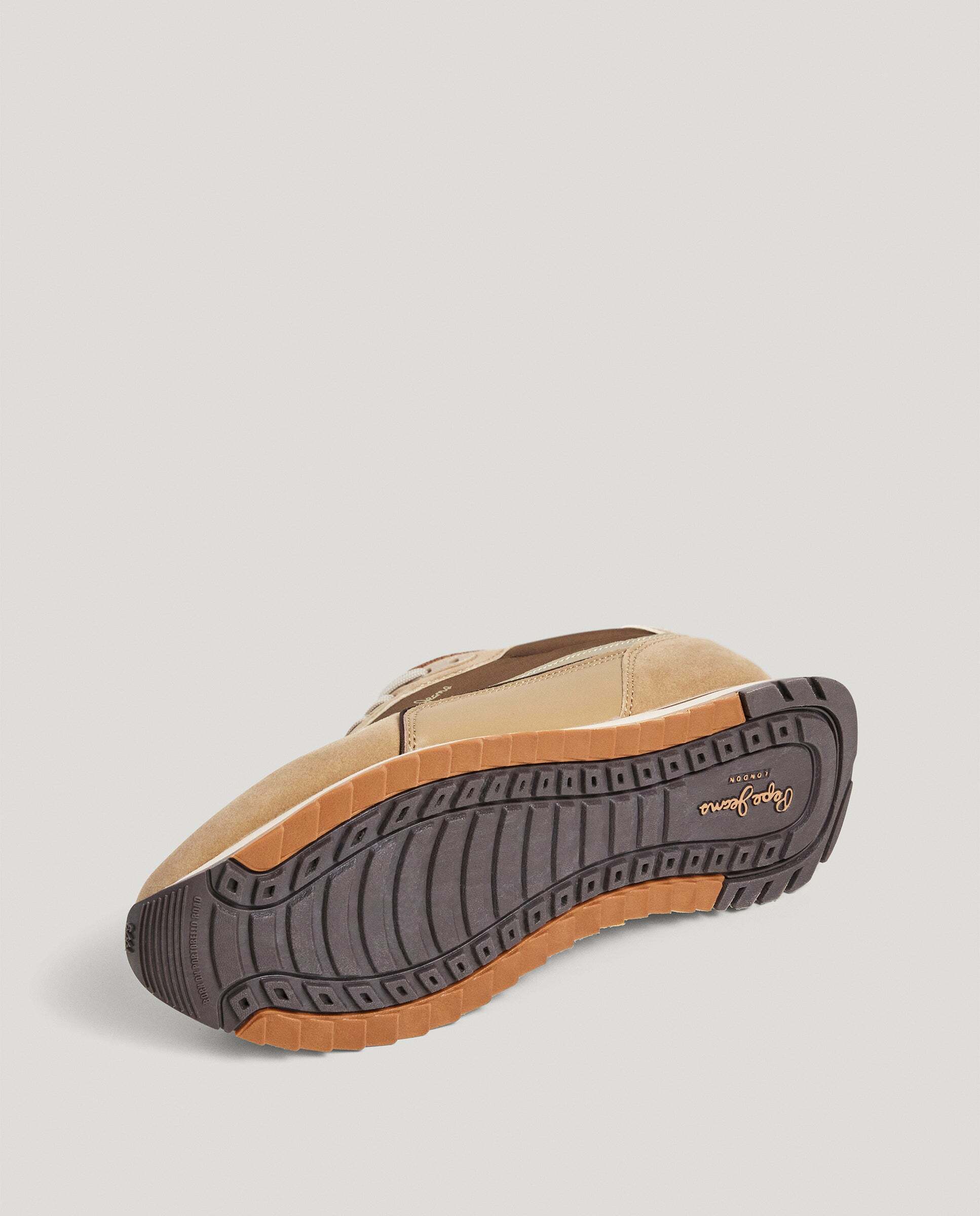Bexley - Pepe Jeans - zapatillas running combinadas - Marrón chocolate Marrón chocolate-6