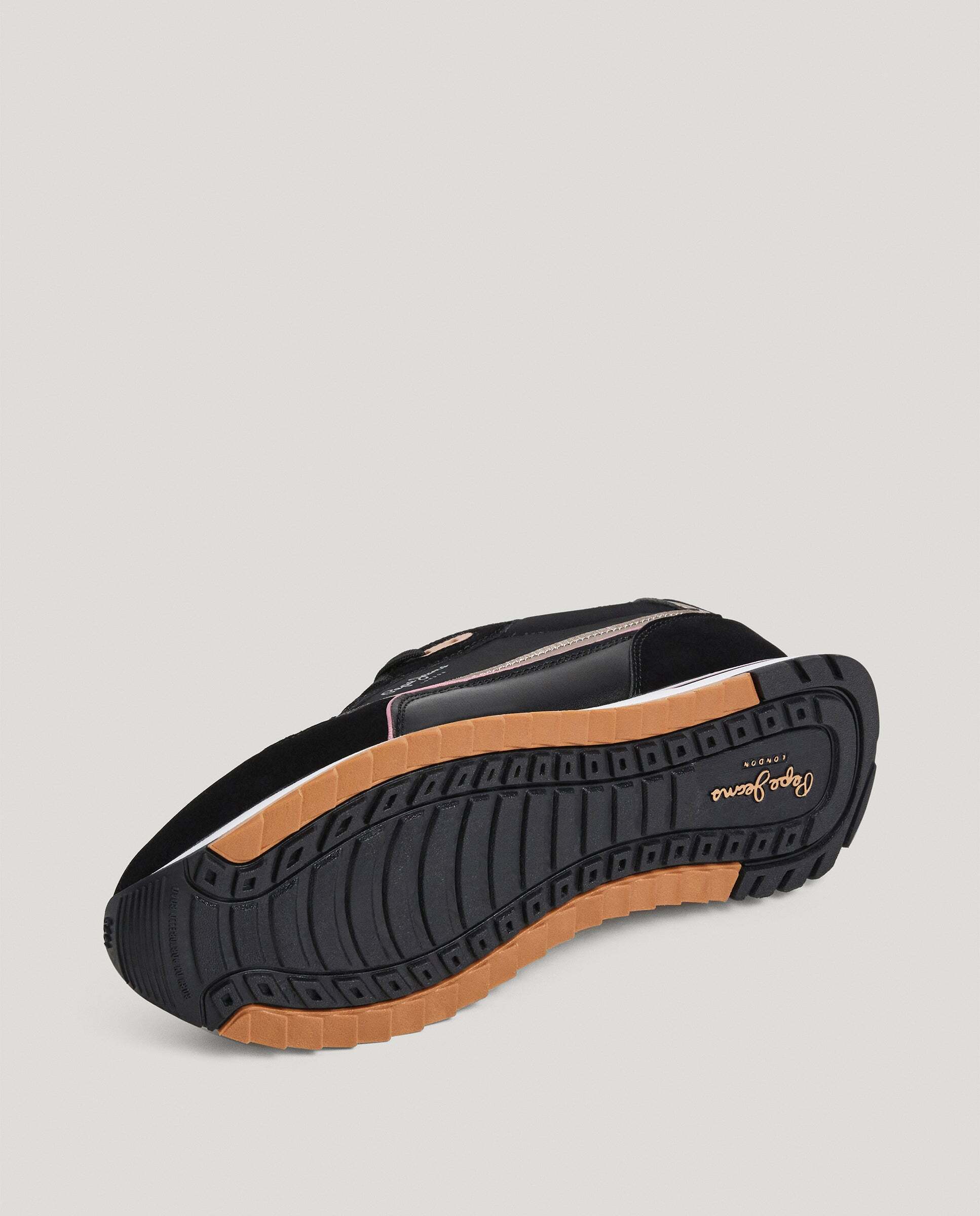 Bexley - Pepe Jeans - zapatillas running combinadas - Negro Negro-6